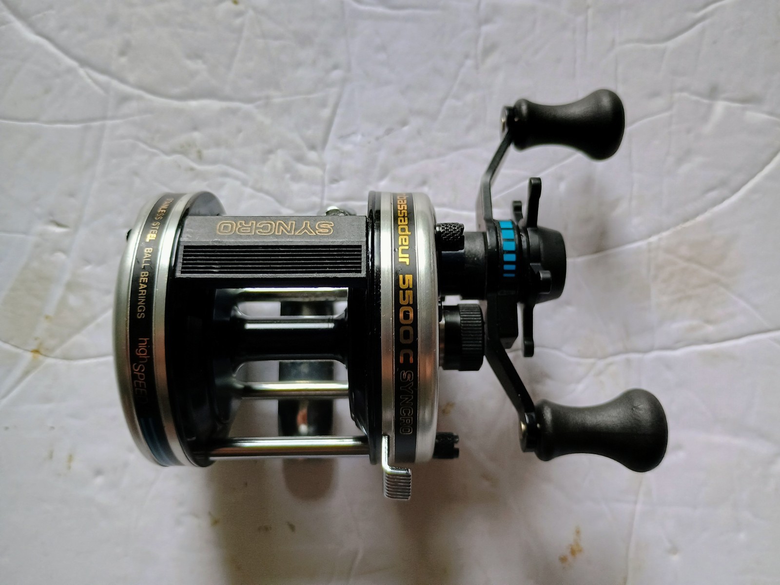 Abu Garcia Ambassadeur 5500C Syncro Baitcasting Reel Serviced