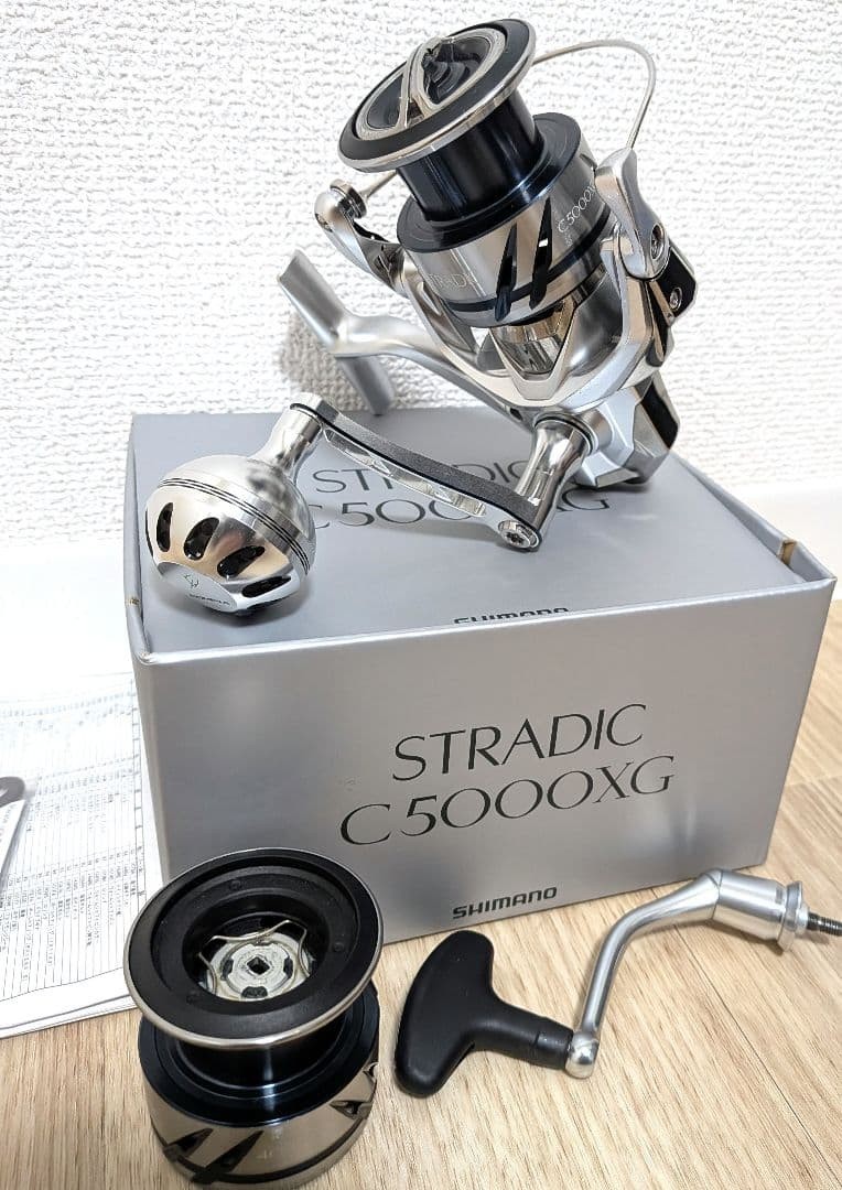 Shimano 23 Stradic C5000XG and 4000XG Spool spinning reel From JAPAN #0001