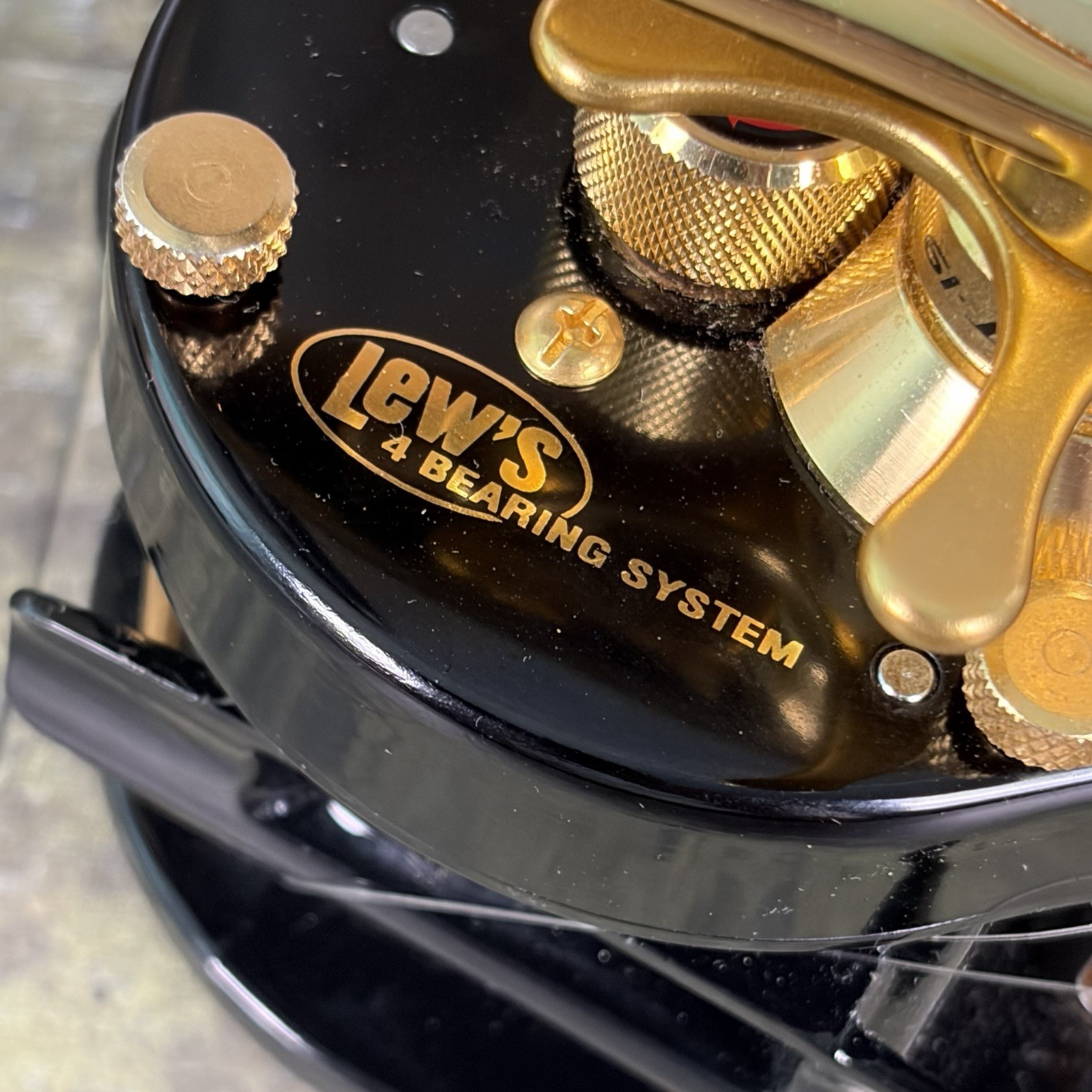 Lew Childre Speed Spool BB-19GS Right-Hand Bait Casting Reel 4:3:1 – Clean!