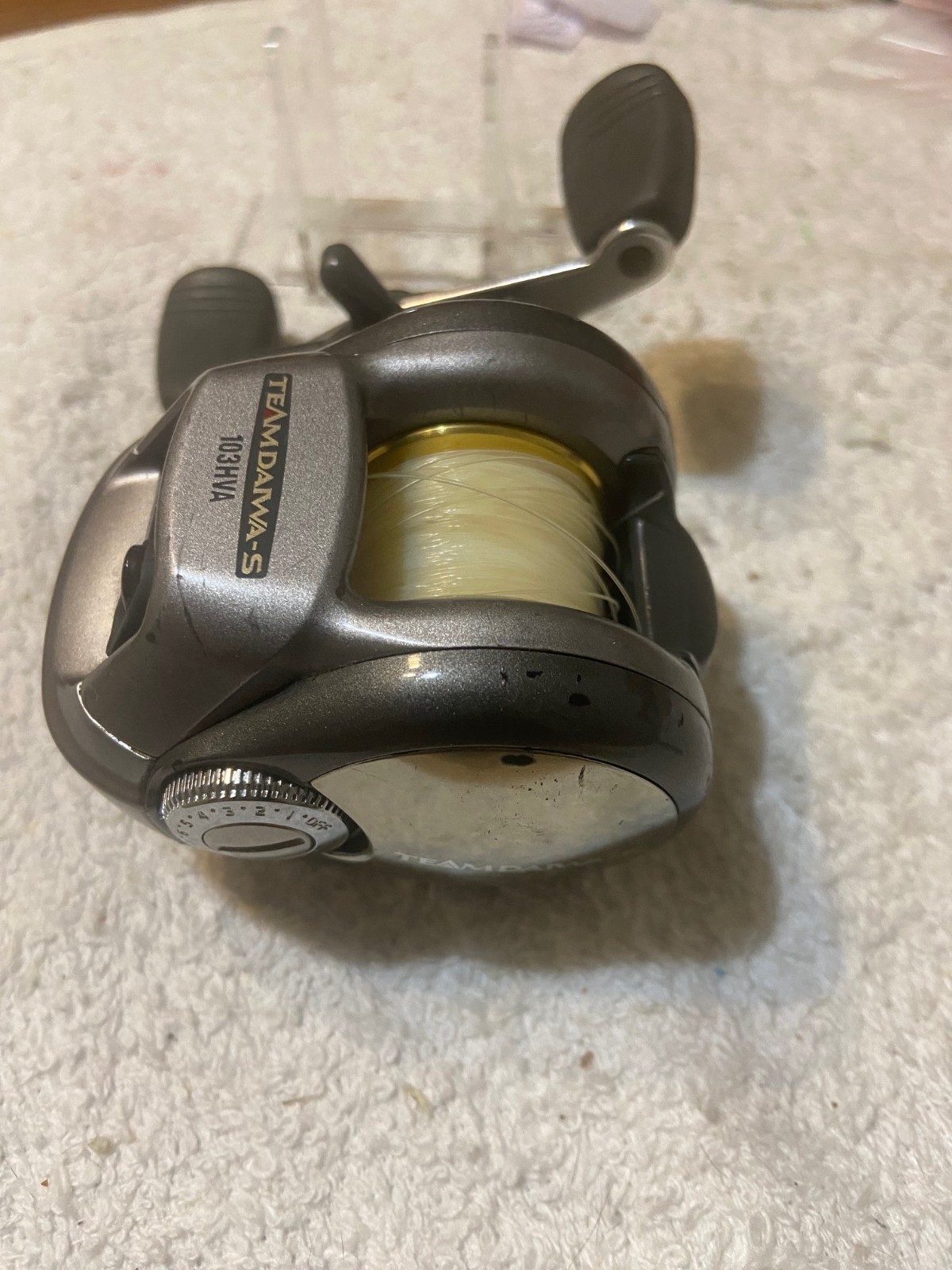Team Daiwa-s 103HVA bait casting reel