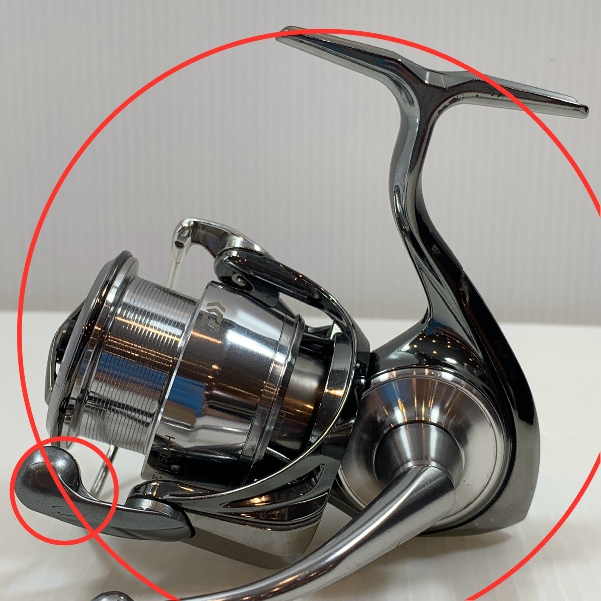 Daiwa Exist LT2500-H Spinning Reel SLP Knob Used Japan Import