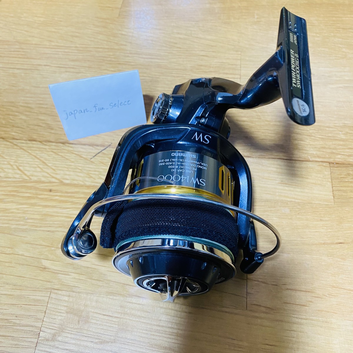 SHIMANO Spinning Reel 15 TWIN POWER SW 14000XG Gear Ratio: 6.2 AR-C Exc+++
