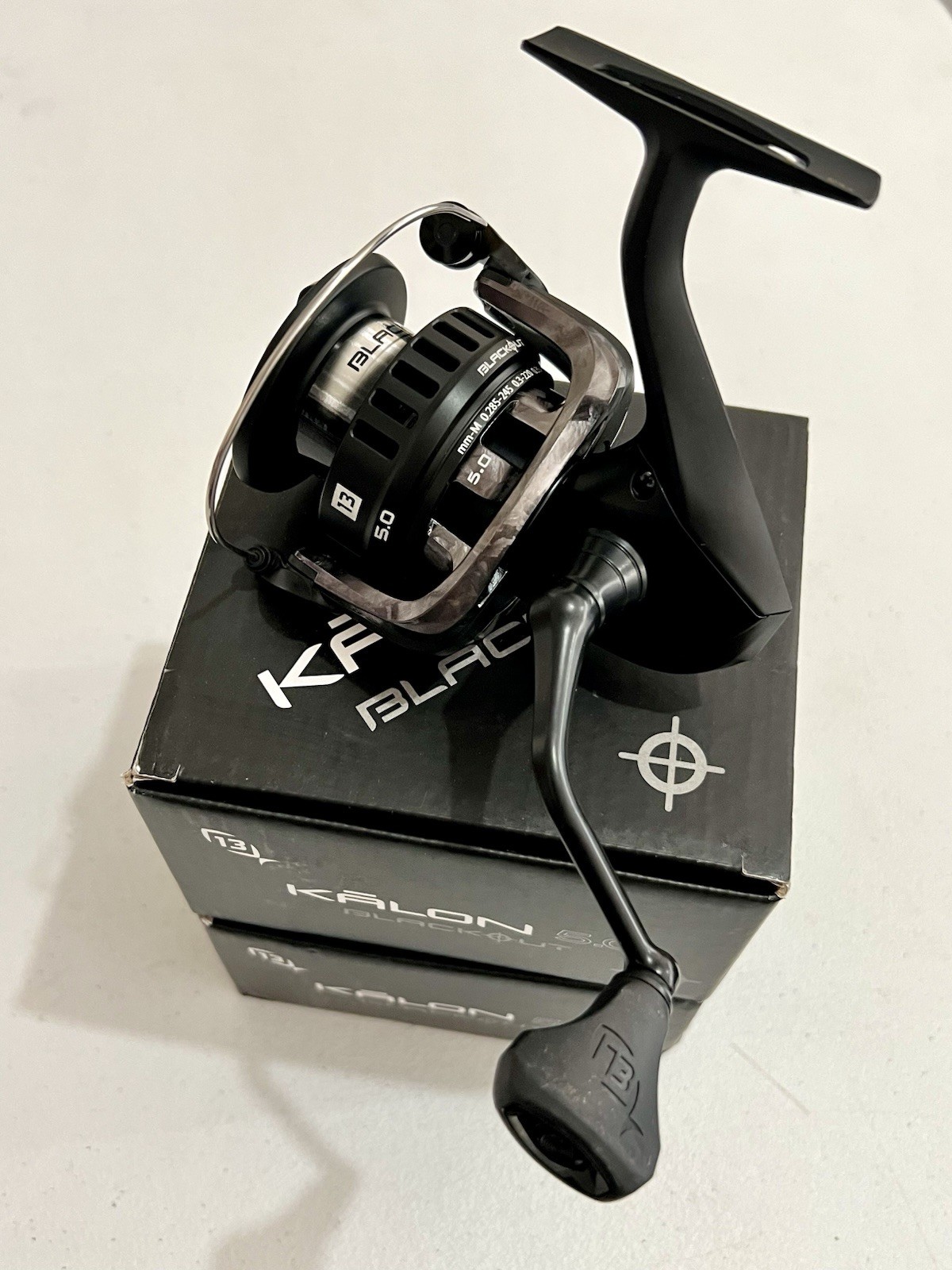 Set Of 2 Reels – 13 Fishing Kalon Blackout 5.0 Spinning Fresh/Saltwater