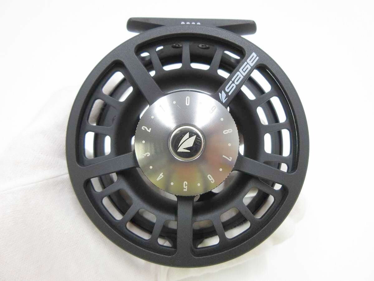SAGE 2280 Fly Reel Large Arbor Black Aluminum w/Box Excellent Condition