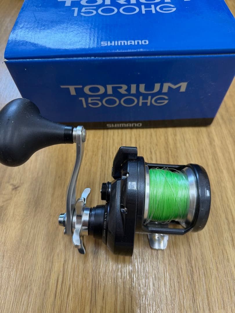 SHIMANO TORIUM 1500HG Bait Reel Used