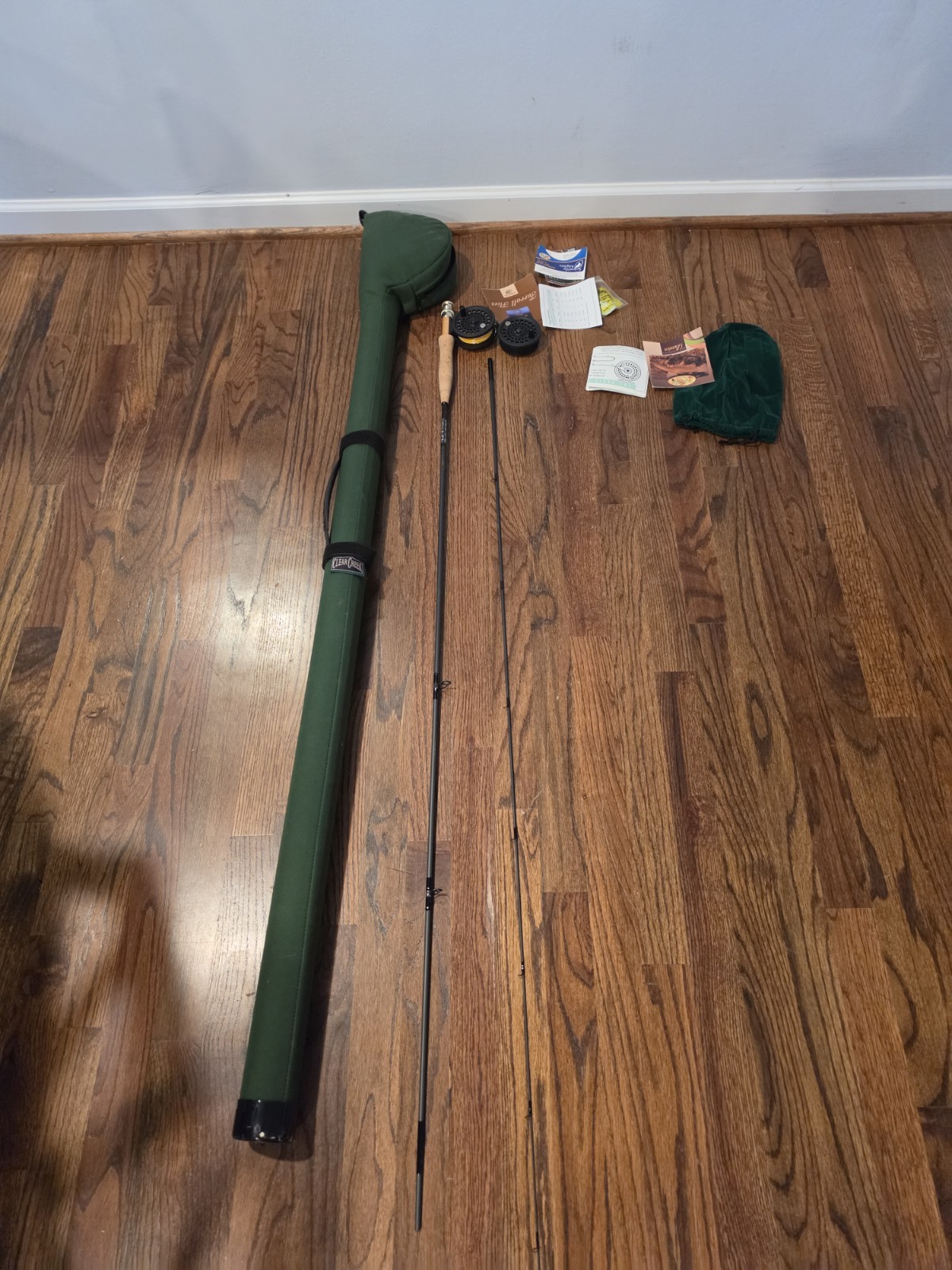 Breton’s Custom Rod w/ Scientific Anglers Concept 1 35 Fly fishing Reel & Reel
