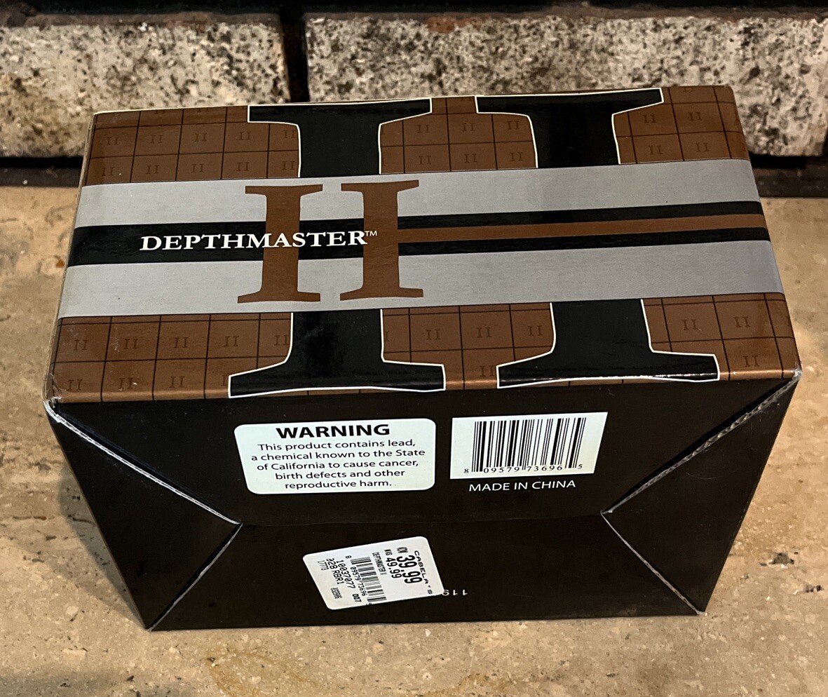 Cabela’s Depth Master II Model DM-30 -BOX & REEL HANDLE ONLY- 🎣 DM30
