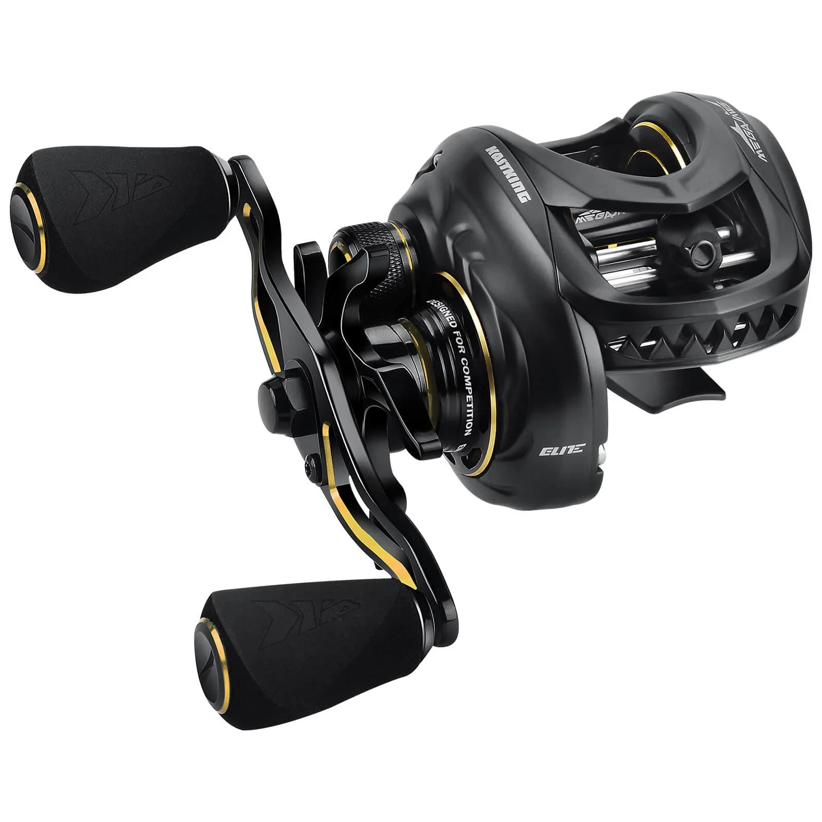 KastKing MegaJaws Elite Flip & Pitch Baitcasting Reel – Choose LH or RH & Ratio