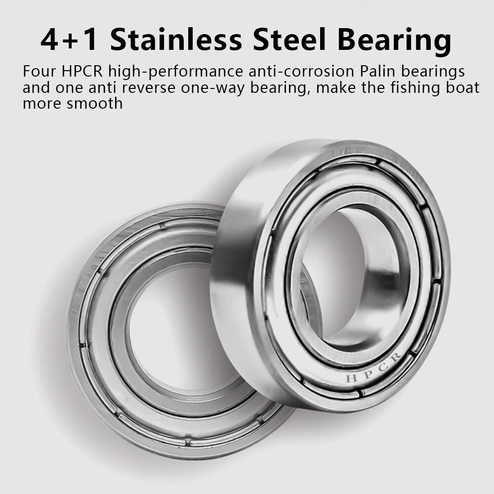 Fishing Reel 6.4:1 Lightweight Magnetic Brake System Reel Brake Force Gear