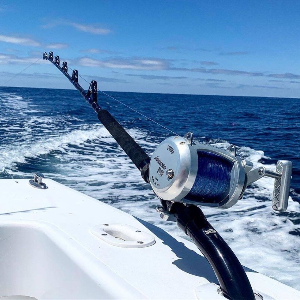 ACCURATE Offshore Fishing Two-Speed Coventional Reel PLATINUM TWIN DRAG ATD-50W