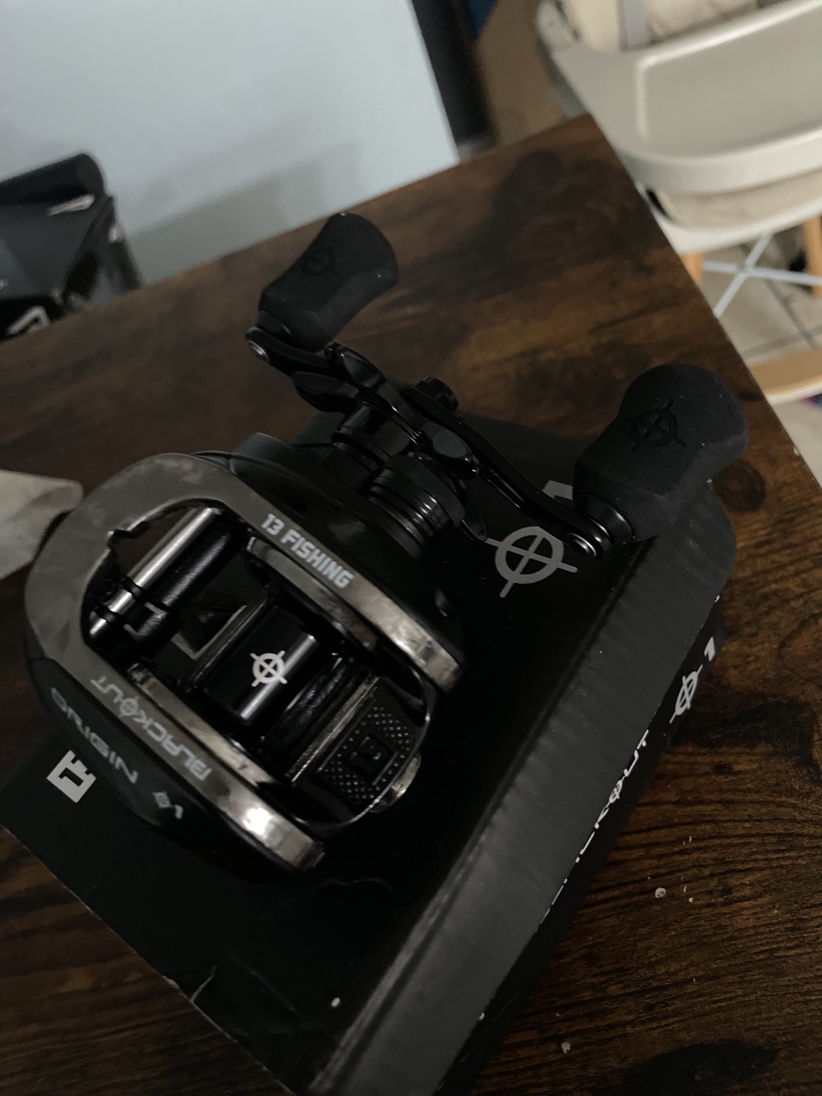 Origin O1 Blackout – Baitcast Reels – 7.3 1 Gear Ratio BoxDamaged ReelPerfect