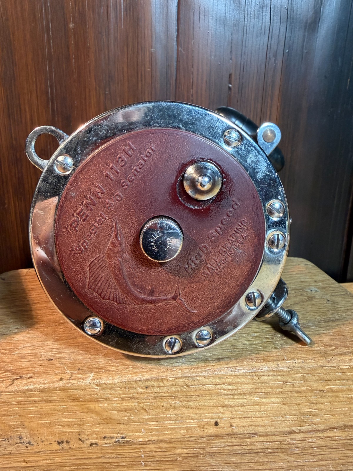 Vintage PENN Senator 113H 4/0 Special Saltwater Fishing Reel w/ Original Box