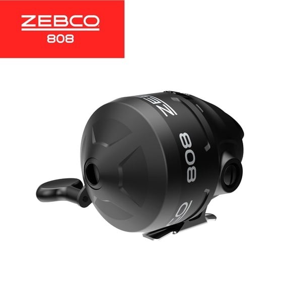 Zebco 808 Spincast Fishing Reel Size 80 Pre-Spooled 20 lb Line Black