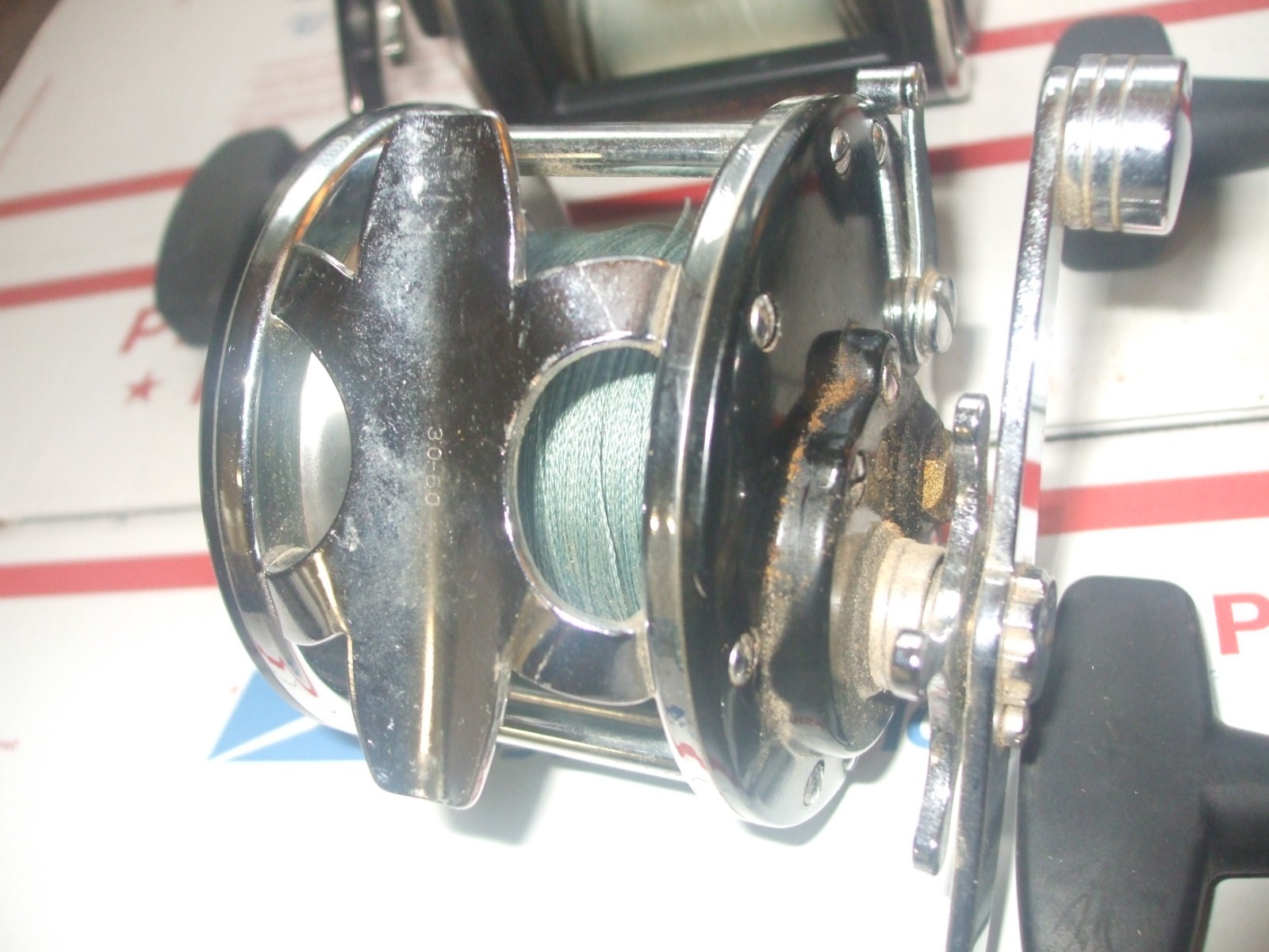 LOT OF 4 PENN CONVENTIONAL REELS 2 320 GTI 309 LEVEL WIND LONG BEACH 60
