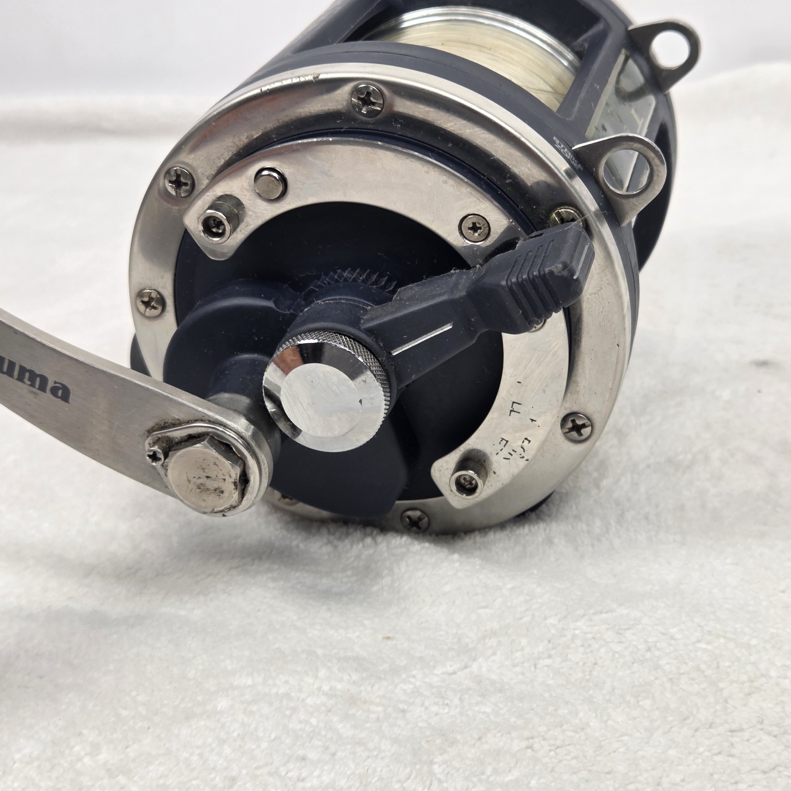 OKUMA Titus T50 Single-Speed Lever-Drag Fishing Reel Gear Ratio 3.1:1