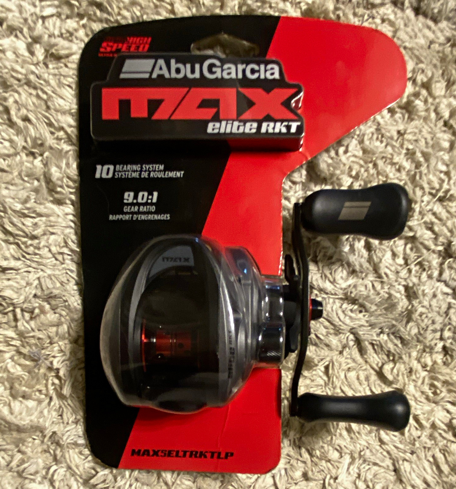 Abu Garcia Max Elite RKT Baitcast Reel Right 9.0:1 10BB 18lb Drag
