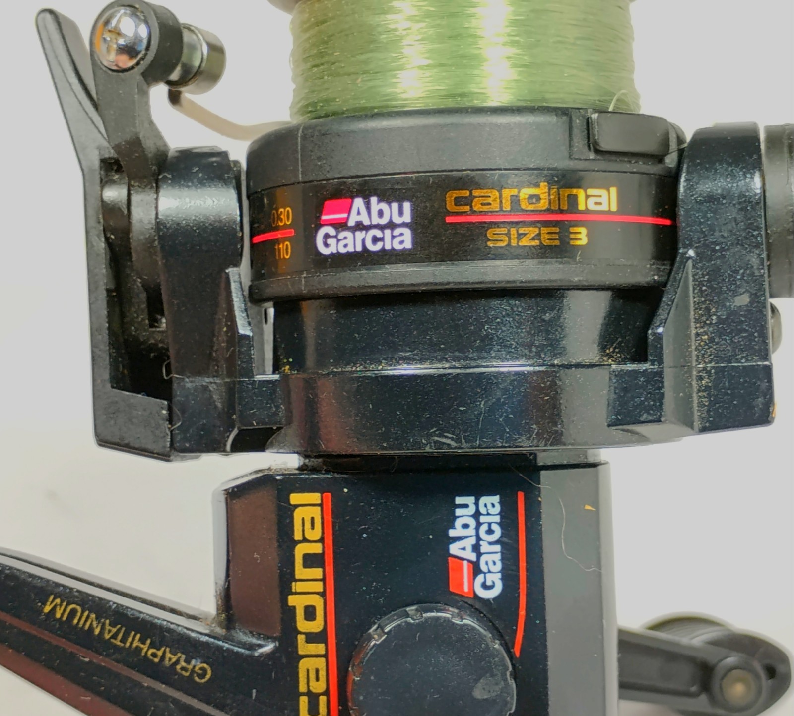 ABU GARCIA CARDINAL ULTRA CAST 63 FINGER PRESS BAIL CLASSIC FISHING REEL