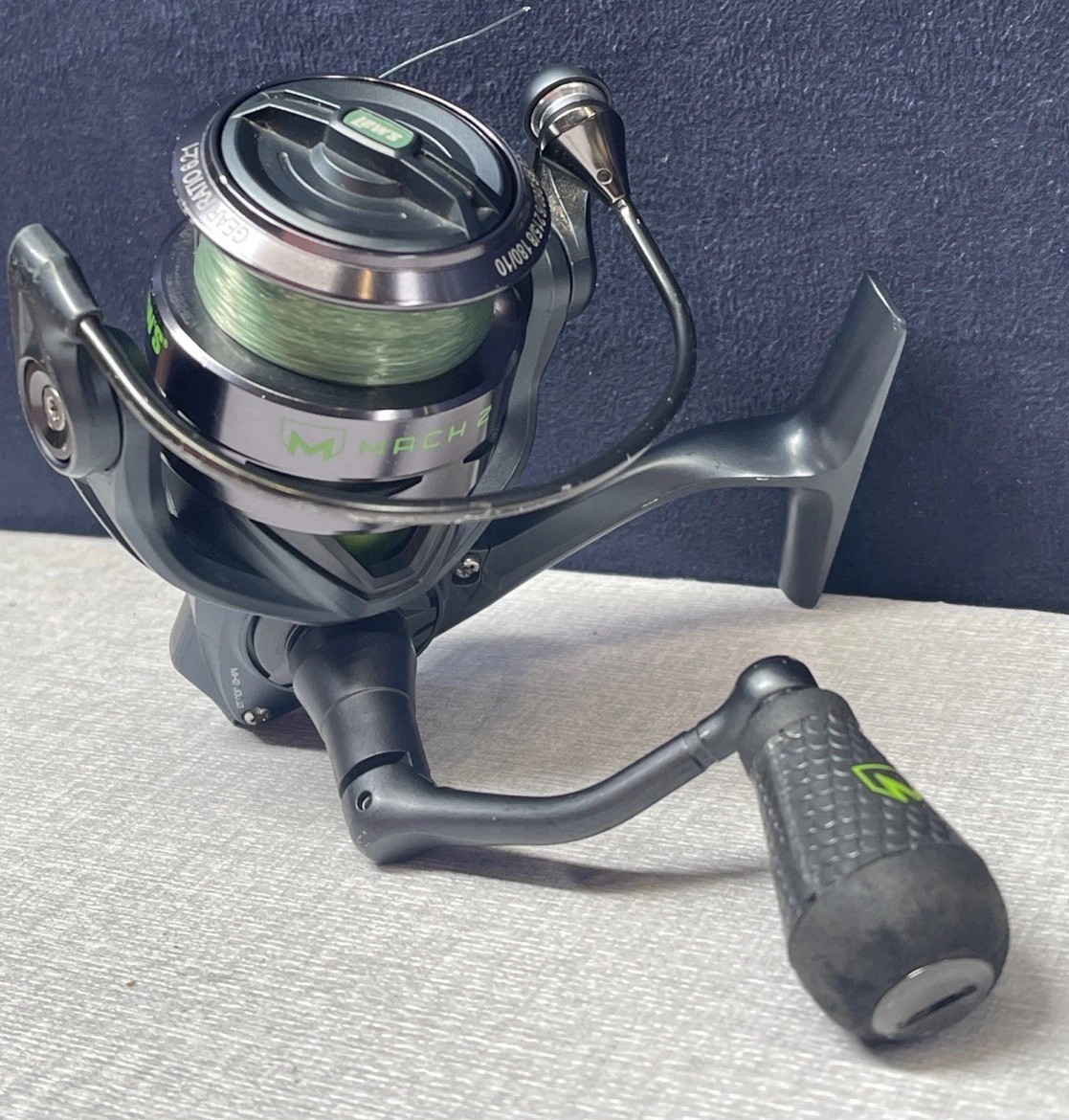 Lew’s Mach 2 MH2-300G3 Spinning Reel Gear Ratio 6.2:1 Bearing 10 C40