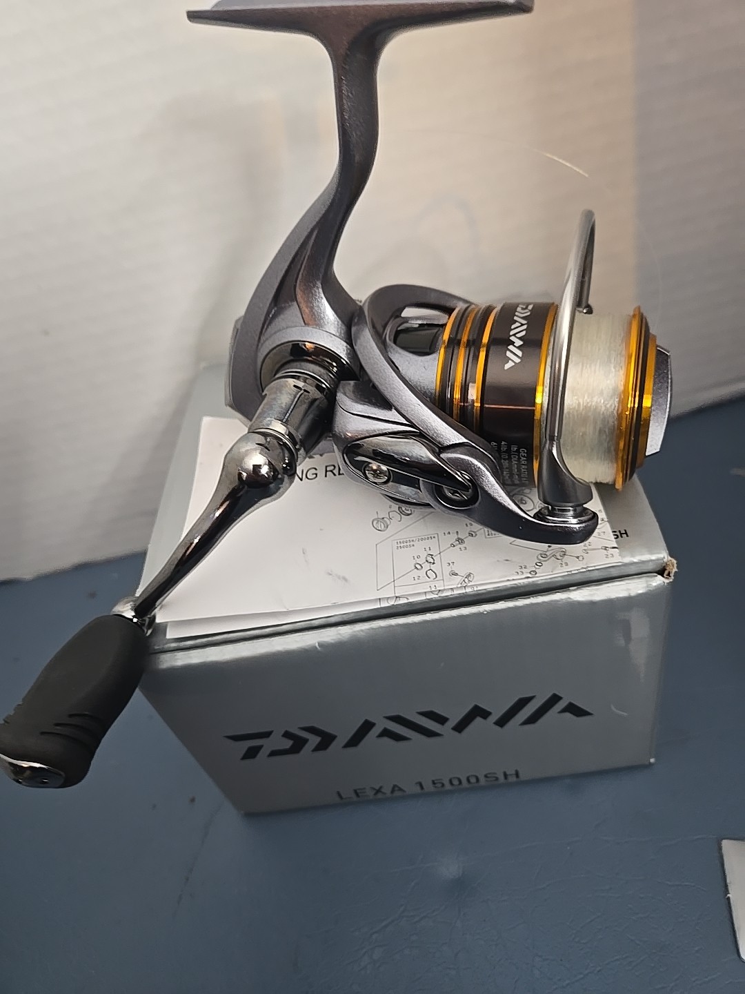 Daiwa Lexa 1500SH New Aluminum Body Fishing Reel Saltwater