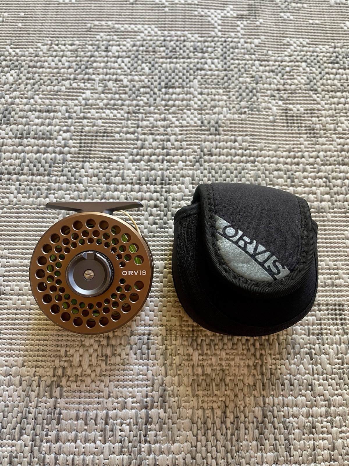 Orvis Battenkill Disc II Fly Reel + SA Amplitude Textured MPX Fly Line (WF3F)
