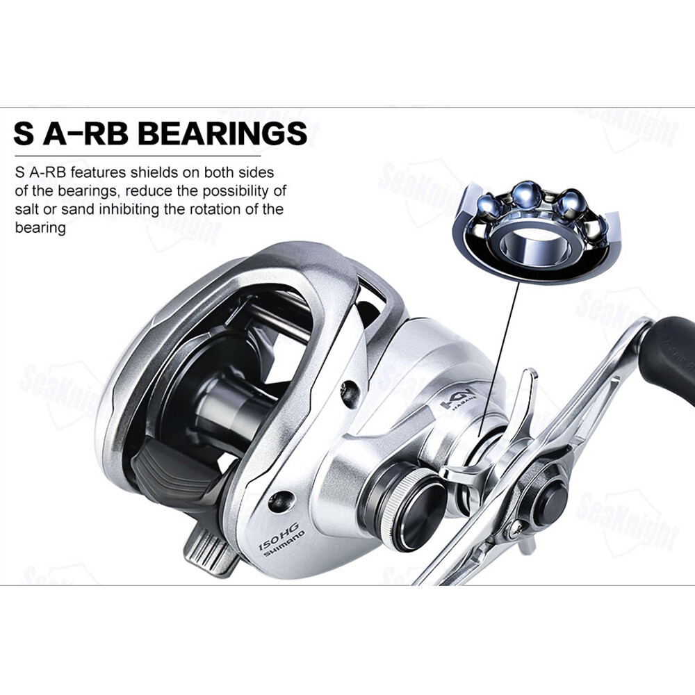 2022 Shimano Tranx 150 Baitcasting Fishing Reel 3/1BB Saltwater Casting Reel