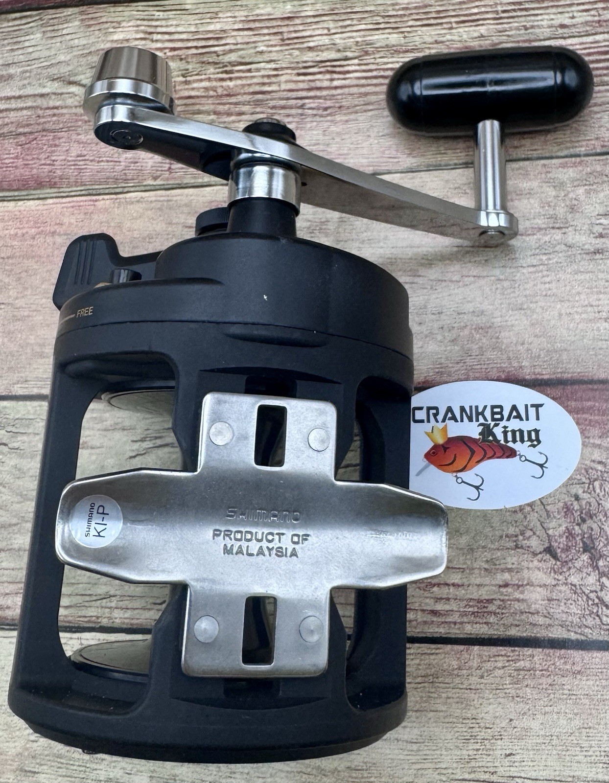 PRISTINE SHIMANO TLD 15 LEVER DRAG CONVENTIONAL FISHING REEL GRAPHITE TLD15