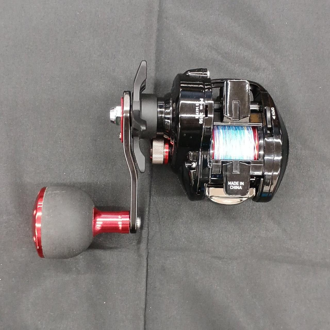 Daiwa FUNE XT 150P-OP Right Hand Baitcasting Fishing Reel PE3 Line Included USED