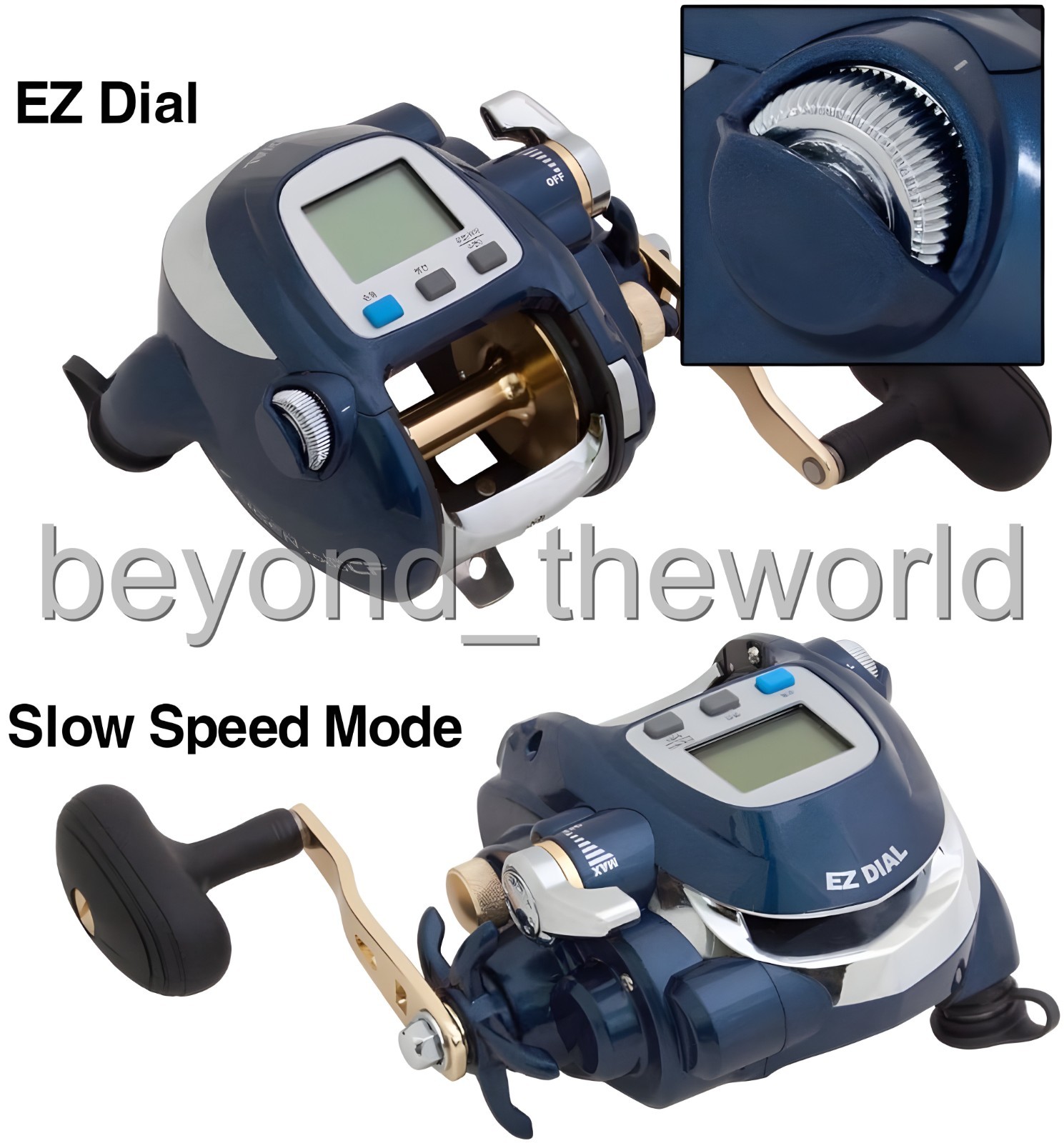 Banax Kaigen 7000CP Electric Reel Big Game Jigging Fishing Reels 100lb-200Meter