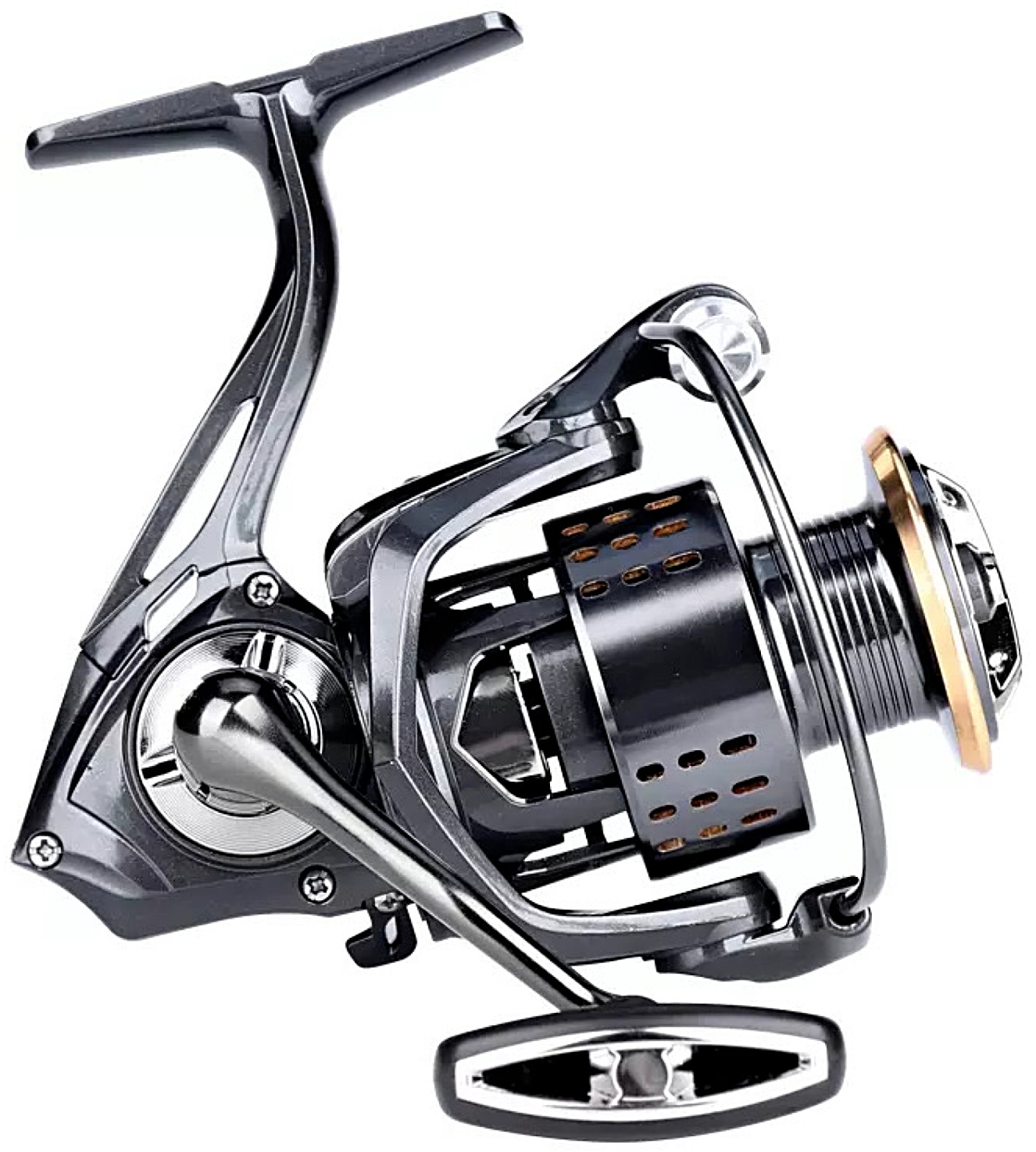 Spinning Fishing Reel 5.2:1 Freshwater Saltwater Right Left Metal Spool Casting