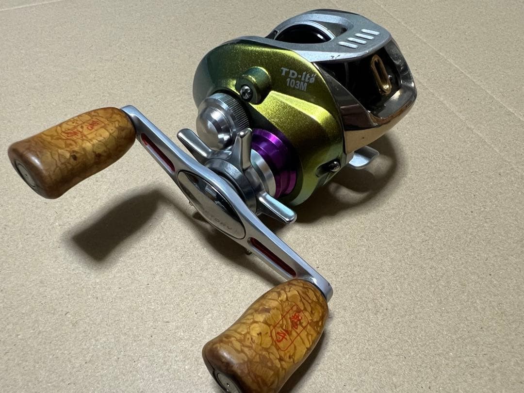 DAIWA TD-ito 103M Megabass Fishing Reel Used JDM Japan
