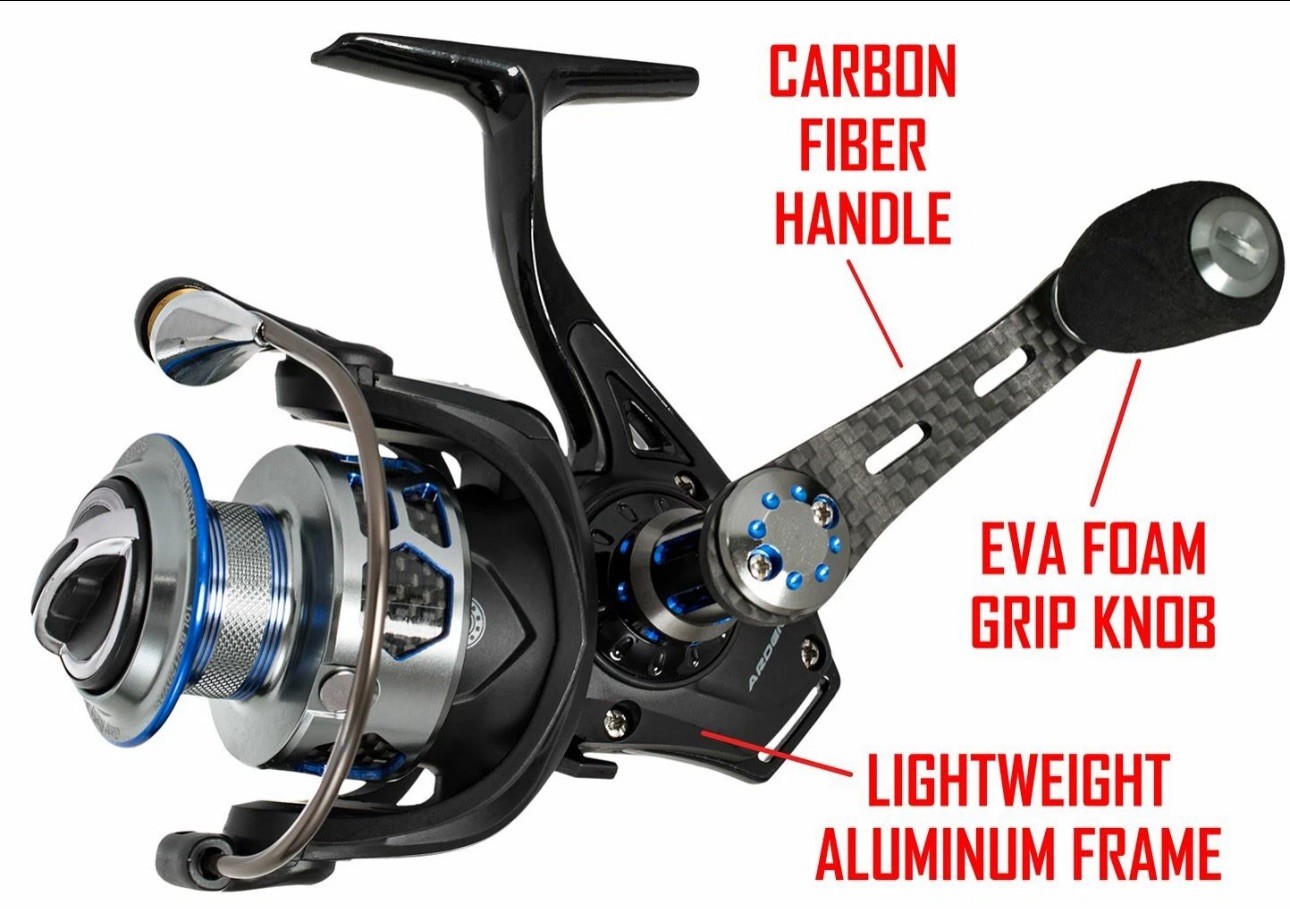 ARDENT 2000 BOLT HIGH SPEED PERFORMANCE SPINNING REEL 6.2:1 ( 3 Year Warranty )