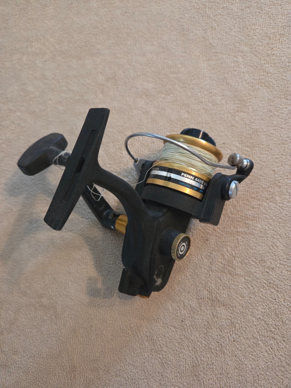 PENN 4400SS Power Drag Spinning Reel 5.1:1 3 Ball Bearing Skirted Spool