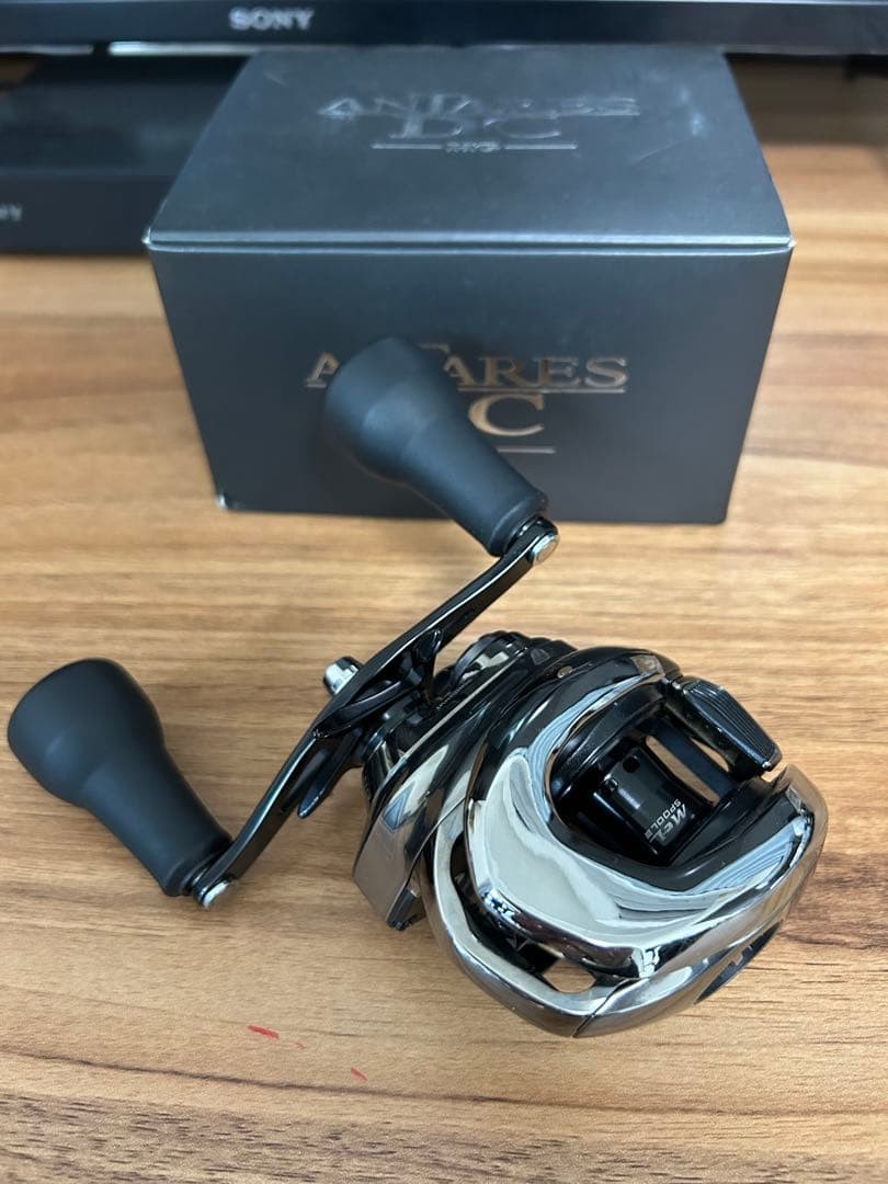 Shimano Antares DC HG Baitcaster Reel 19 Digital Brake Used