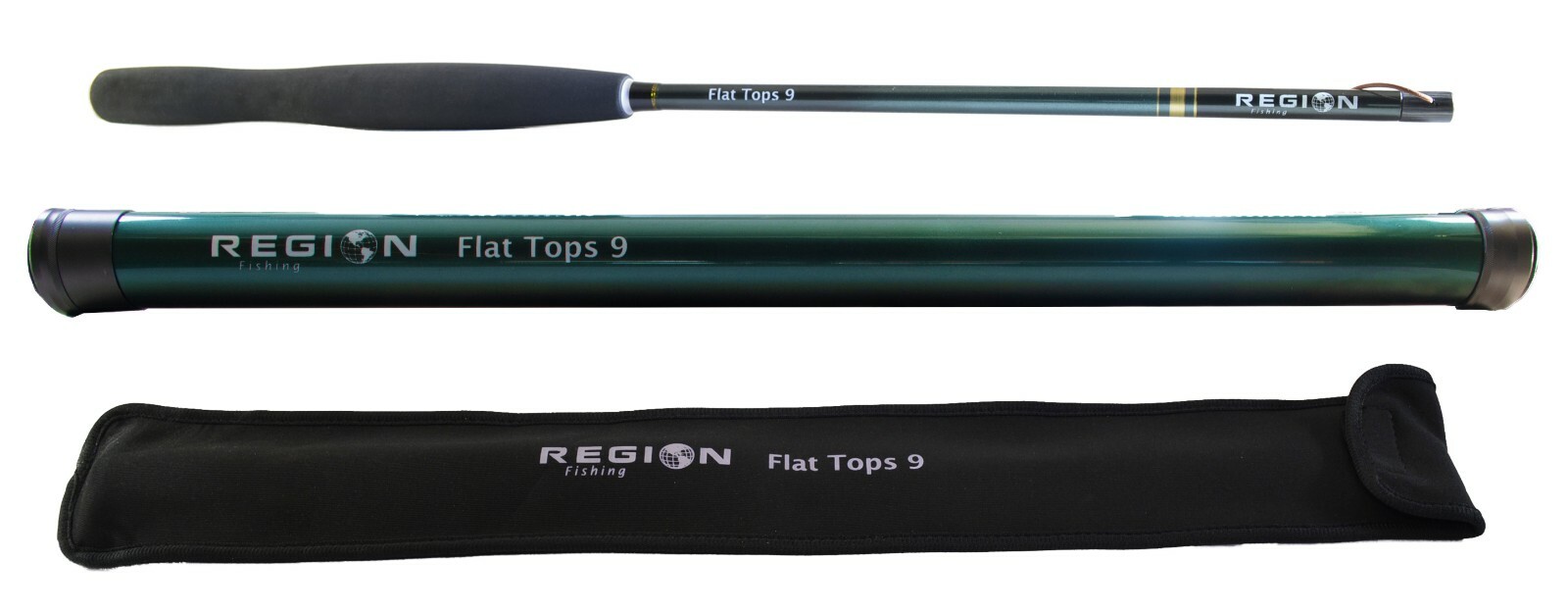 Tenkara Fly Rod – Flat Tops 9′ Travel Rod – Japanese Carbon Fiber