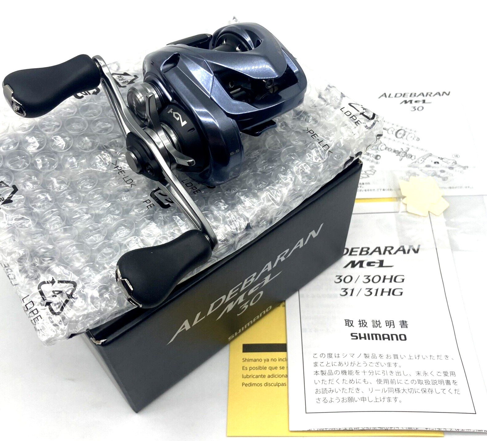Shimano ALDEBARAN MGL 30 Right Handed Baitcasting Reel with Box From JAPAN „NEW“