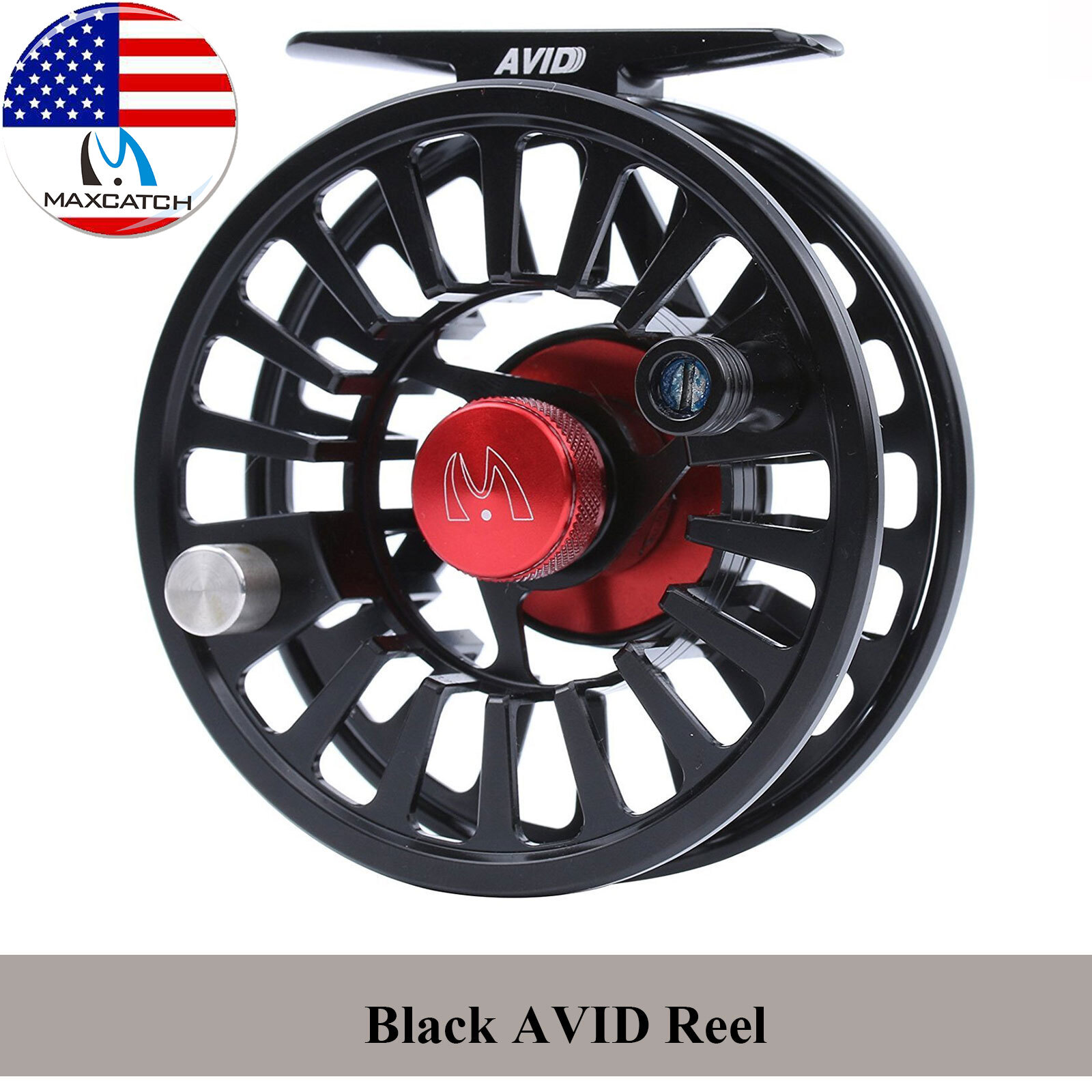 Maxcatch AVID Reel 1/3 3/4 5/6 7/8 9/10WT CNC Machined Aluminum Fly Fishing Reel