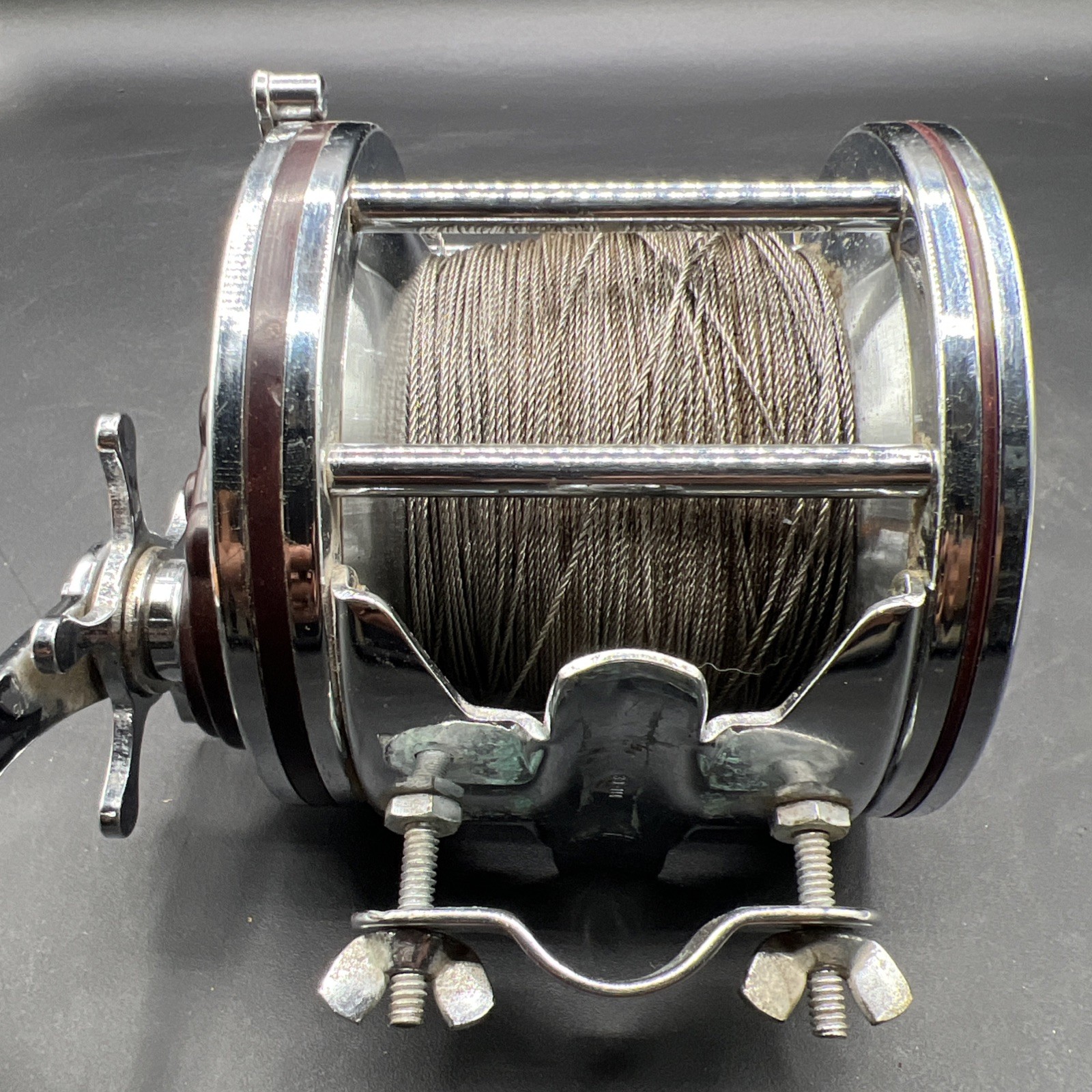 VTG PENN SENATOR 114H 6/0 HIGH SPEED BIG GAME FISHING REEL MADE IN USA