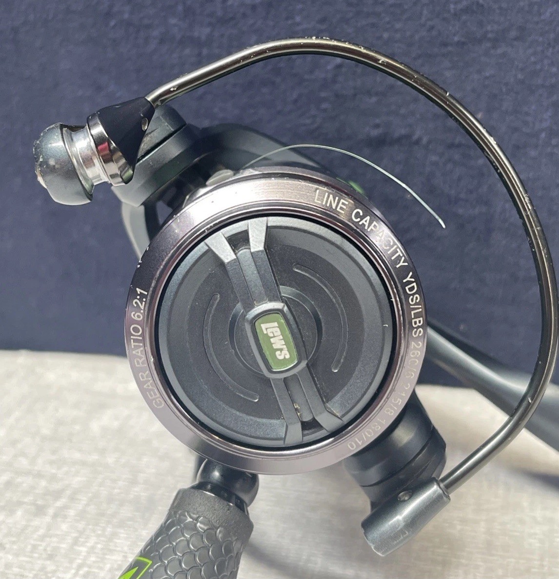 Lew’s Mach 2 MH2-300G3 Spinning Reel Gear Ratio 6.2:1 Bearing 10 C40