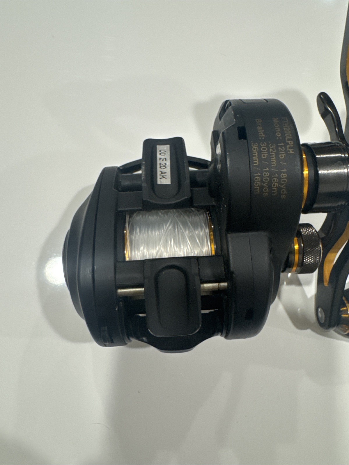 Penn Fathom 200 Low Profile 6.6 1 Left Hand Saltwater Fishing Reel