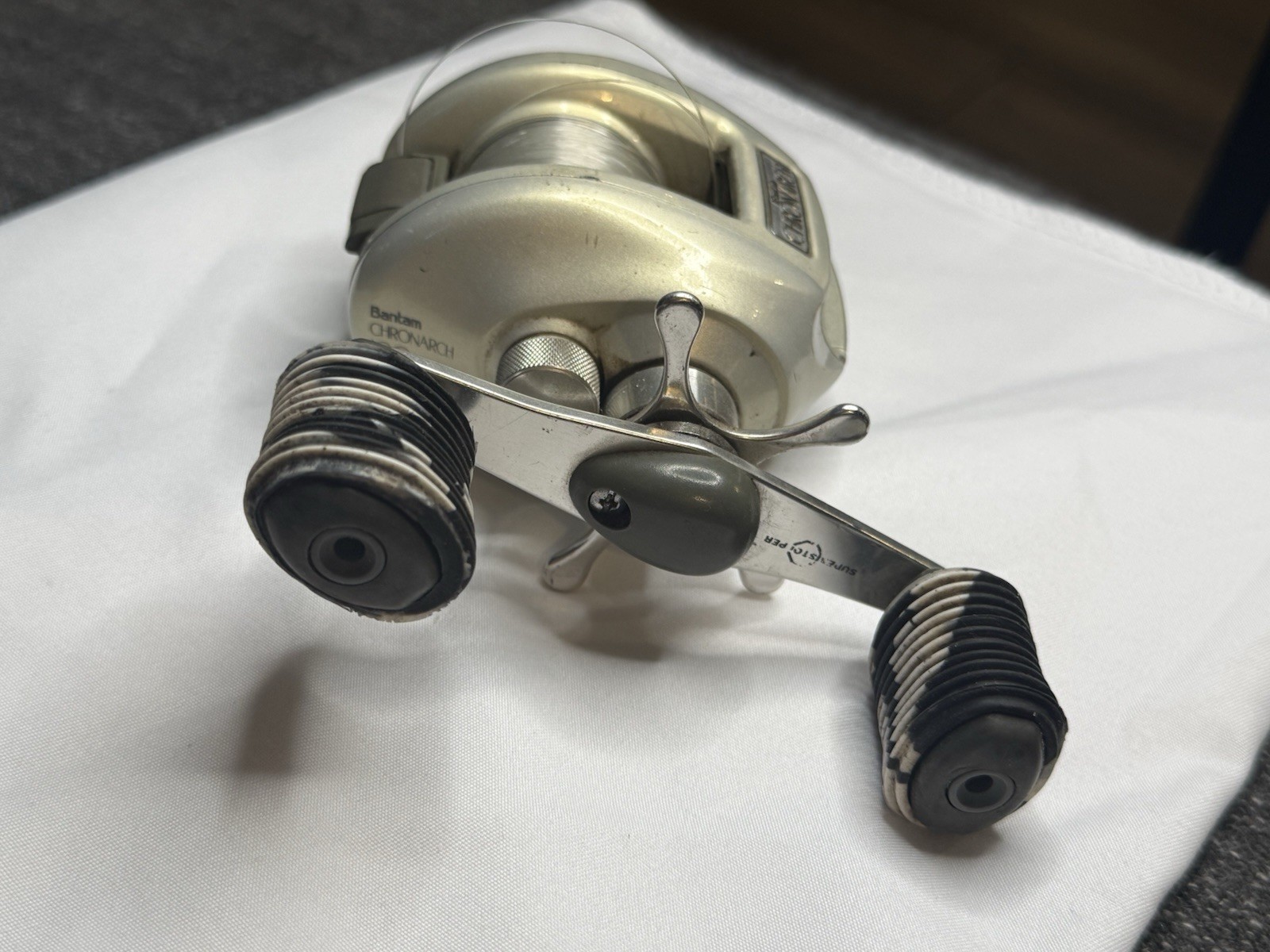 Shimano Bantam Chronarch 100 Baitcast Reel 6BB Right Star Drag Silver