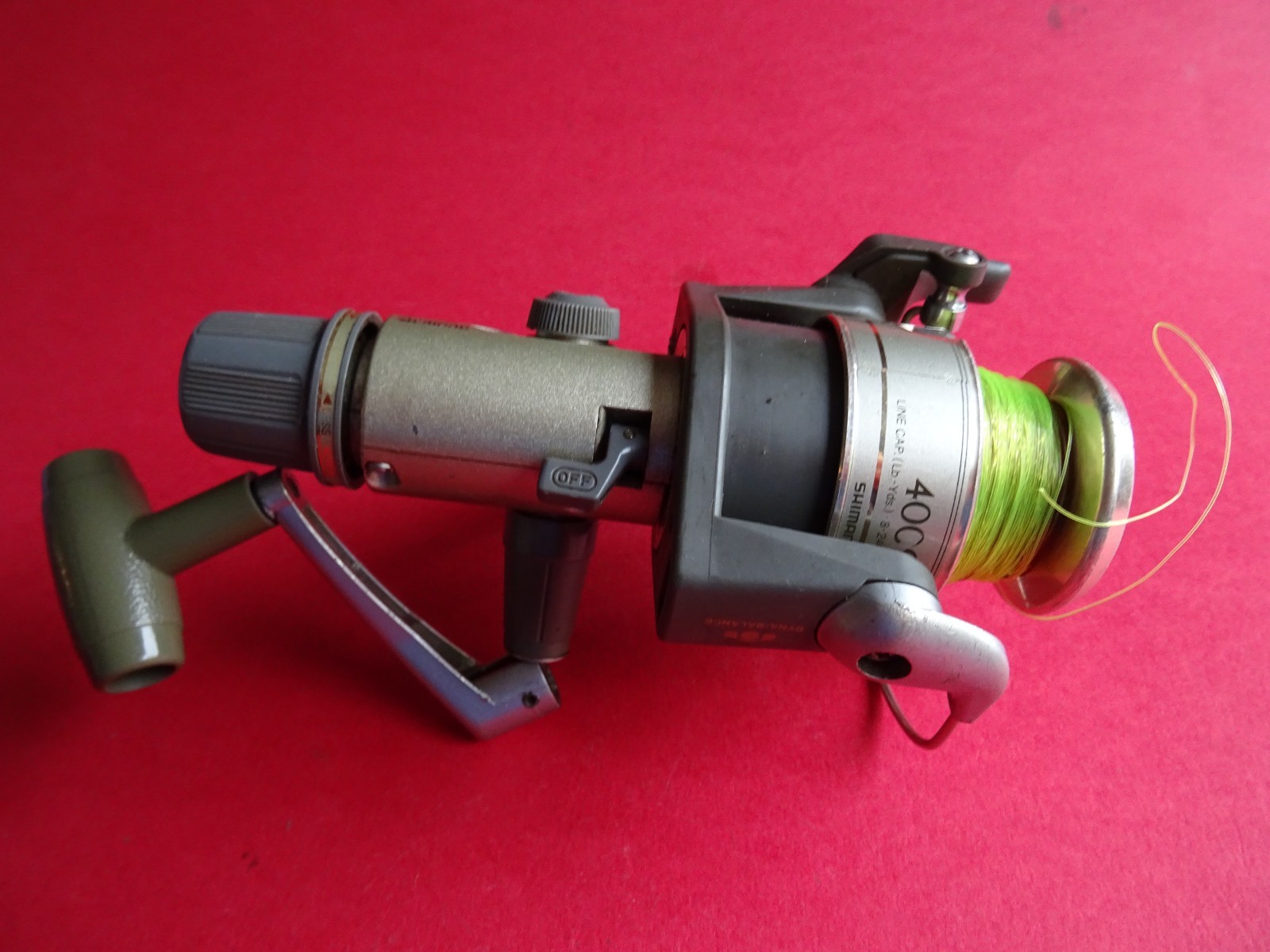 A SCARCE SHIMANO SIDESTAB 4000RB MATCH FISHING/SPINNING REEL