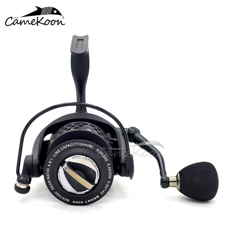 CAMEKOON Freshwater Lure Spinning Reel 5.2:1 Gear Ratio Lightweight Carp Fishing