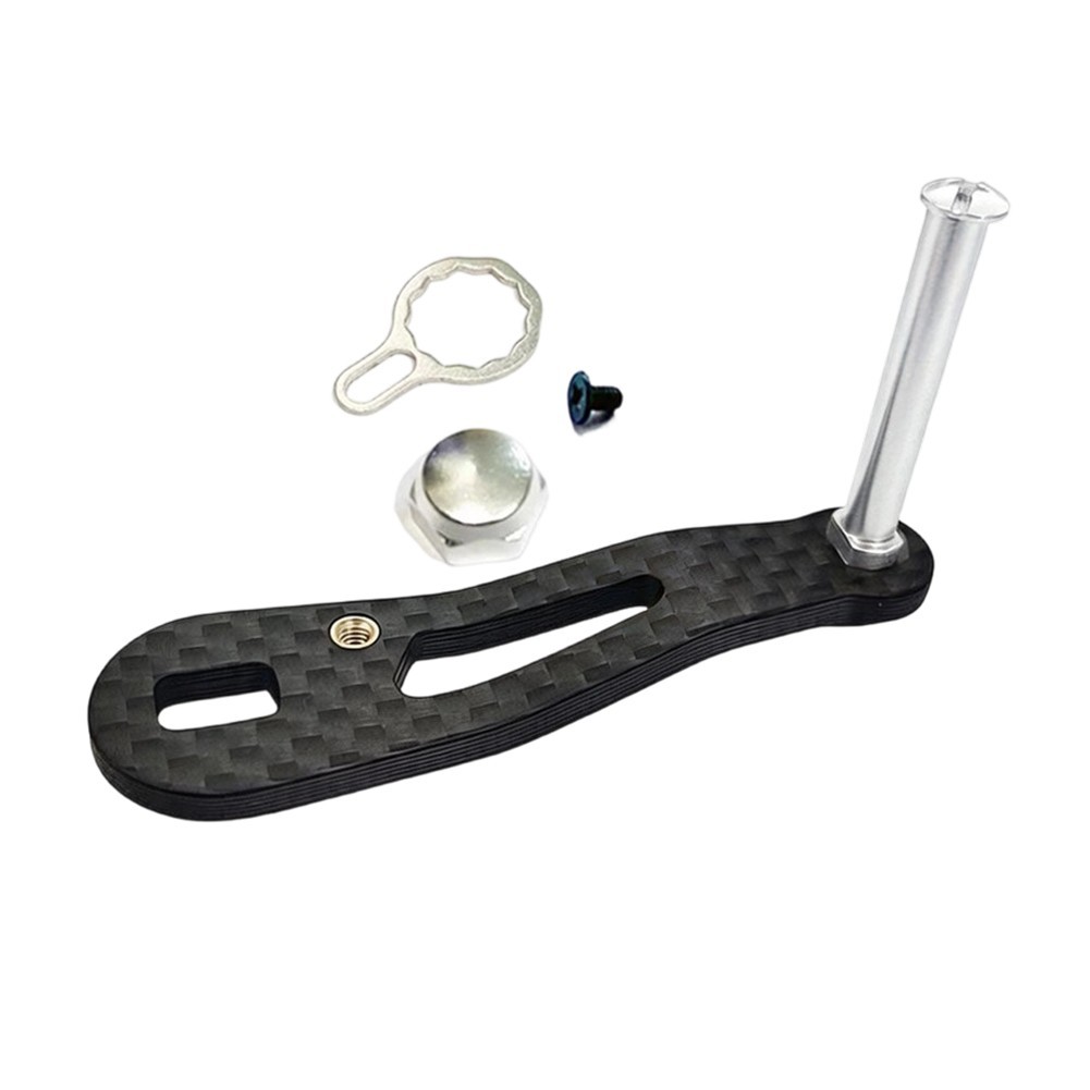 Single Rocker Arm Handle for For DAiWA Fishing Reels – 62mm 3g Carbon Fiber