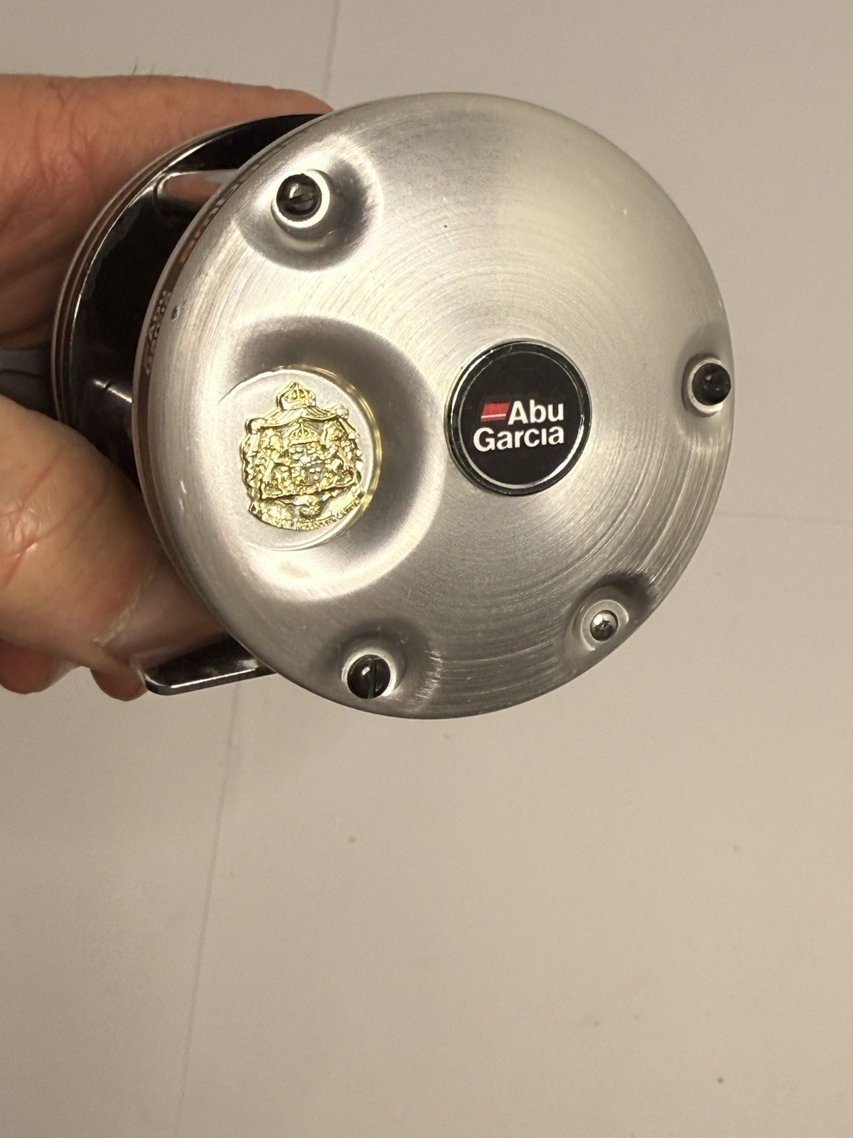 Vintage Abu Garcia Ambassadeur 5500C Silver Casting Reel RH Retrieve