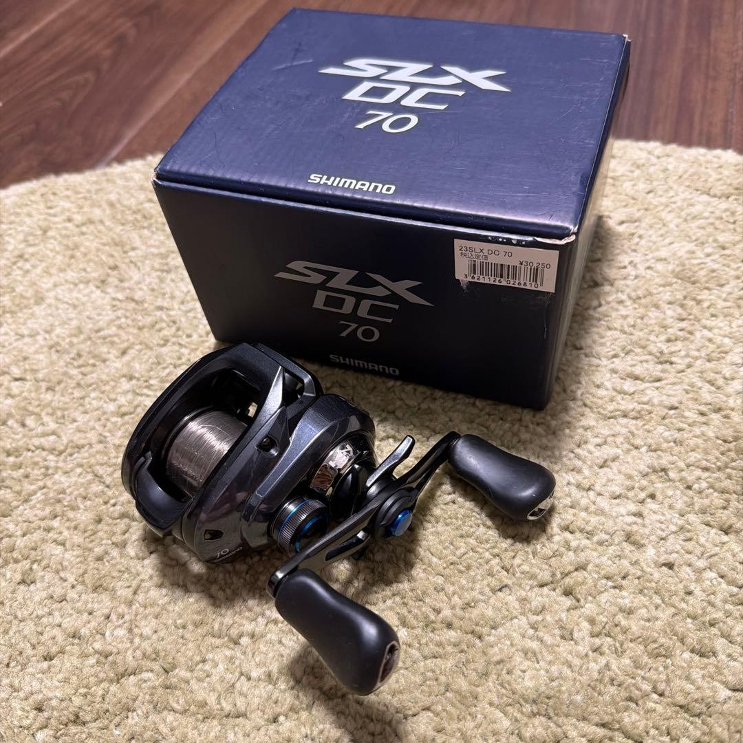 [EXC] Shimano 23 SLX DC 70 Right Handle Baitcasting Reel Tested w/Box From JAPAN