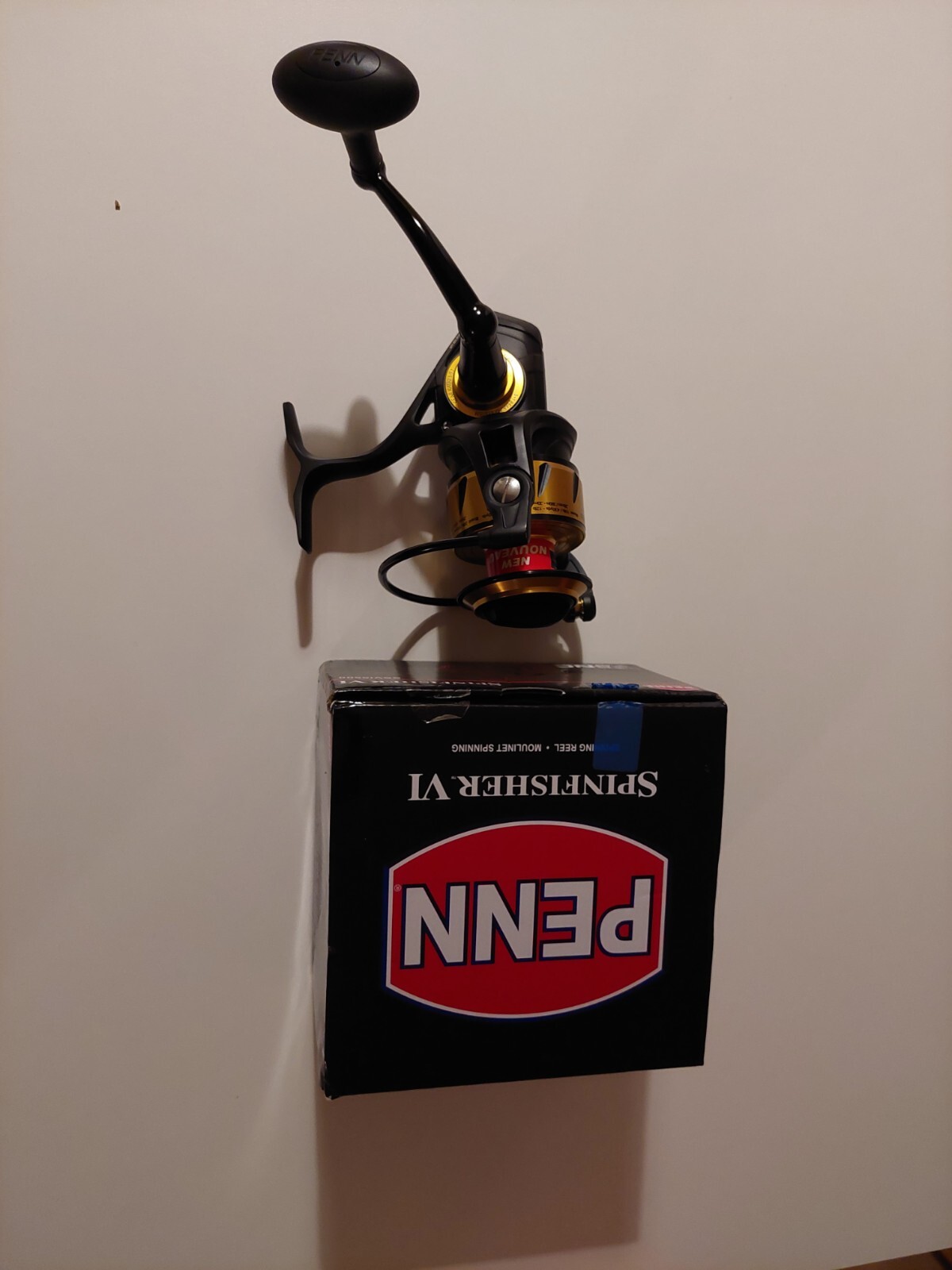 Penn Spinfisher SSVI5500 Spinning Fishing Reel – Black/Gold