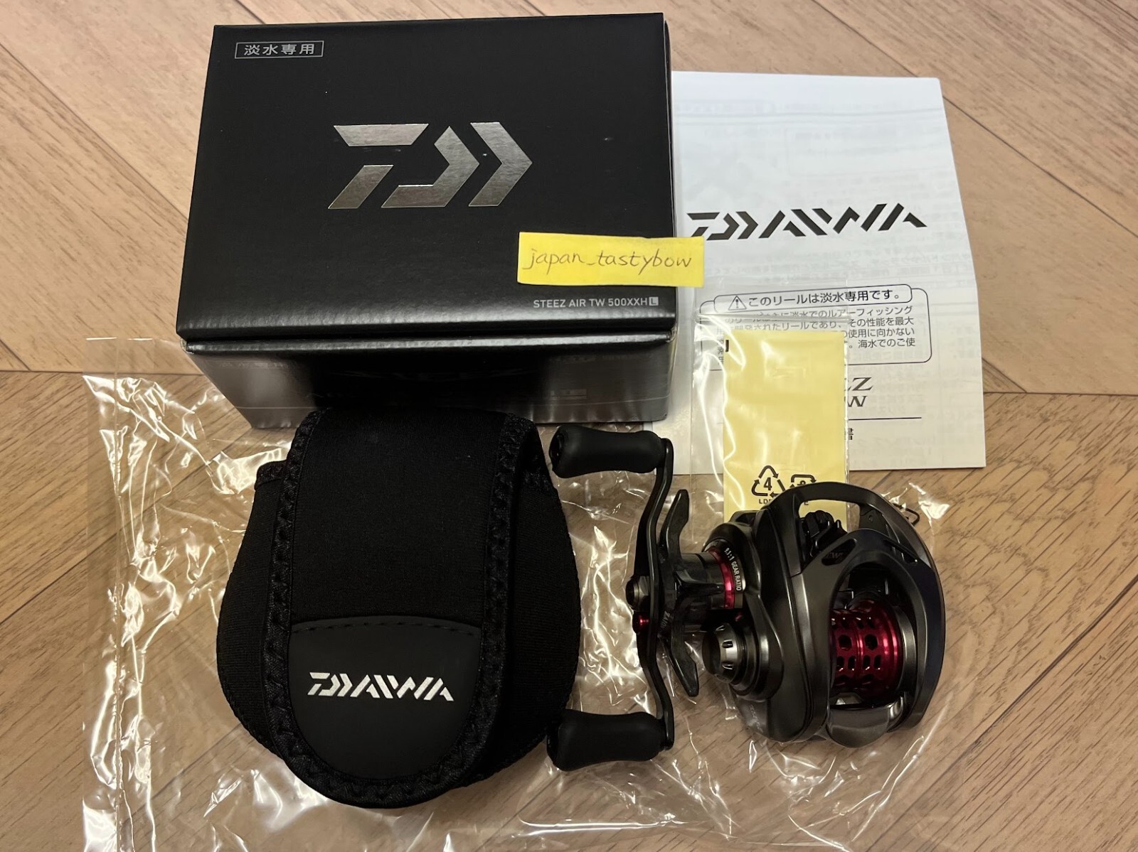Daiwa 20 STEEZ AIR TW 500XXHL Baitcasting Reel Left handle Made in Japan