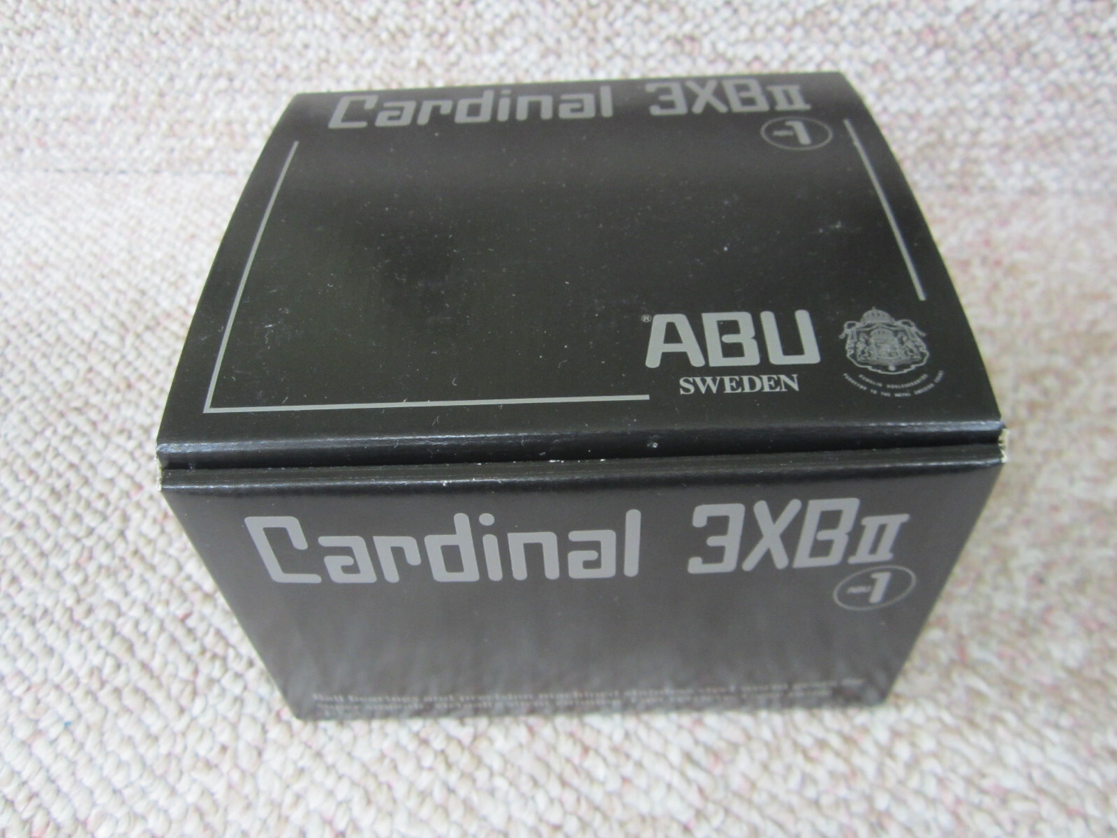 ABU Garcia Cardinal 3Xb2 3Xbii Fishing Reel Wood Handle Original Box US Seller