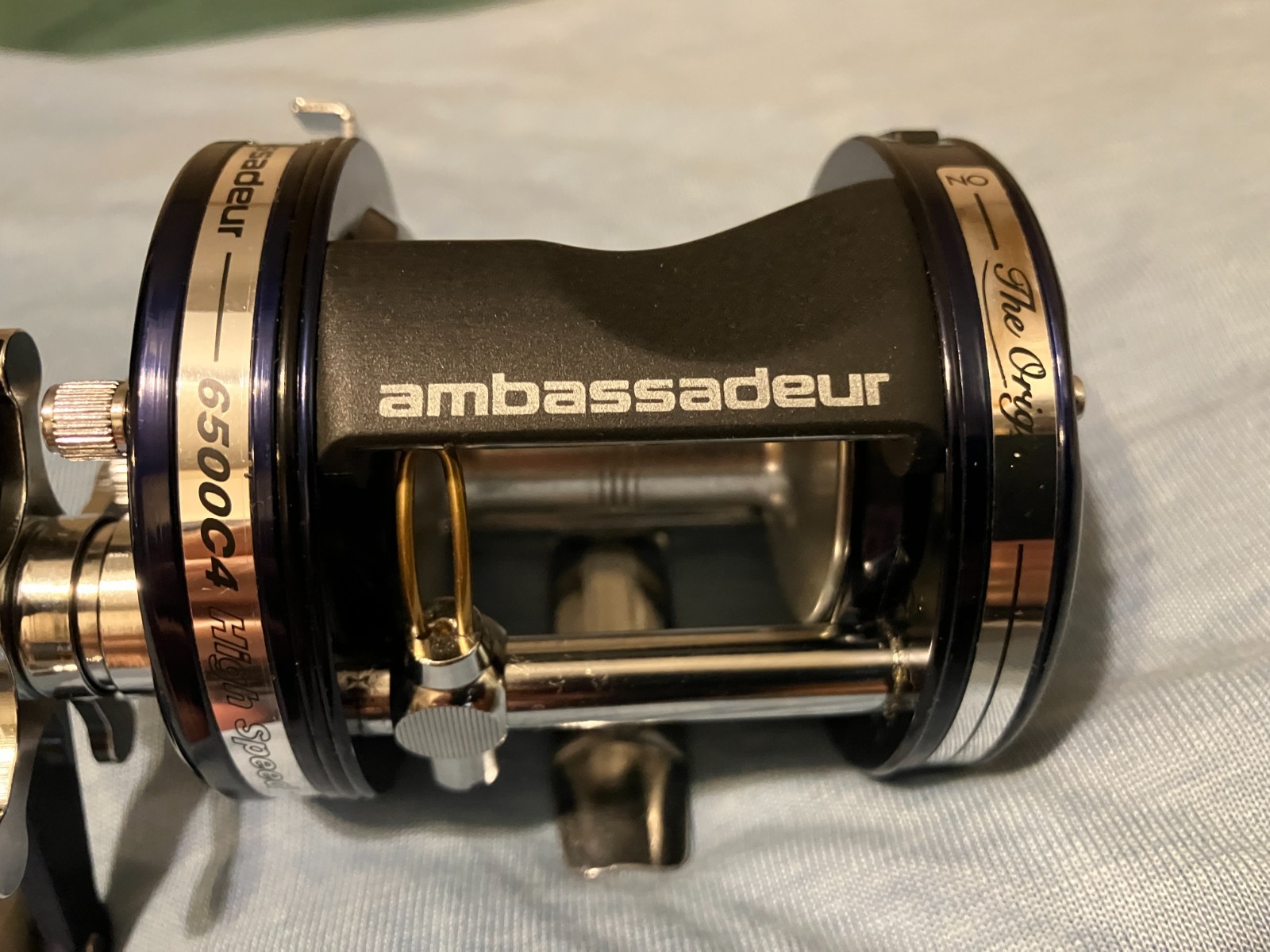 New Display Abu Garcia 6500C4 Ambassadeur Fishing Reel No Box Or Papework
