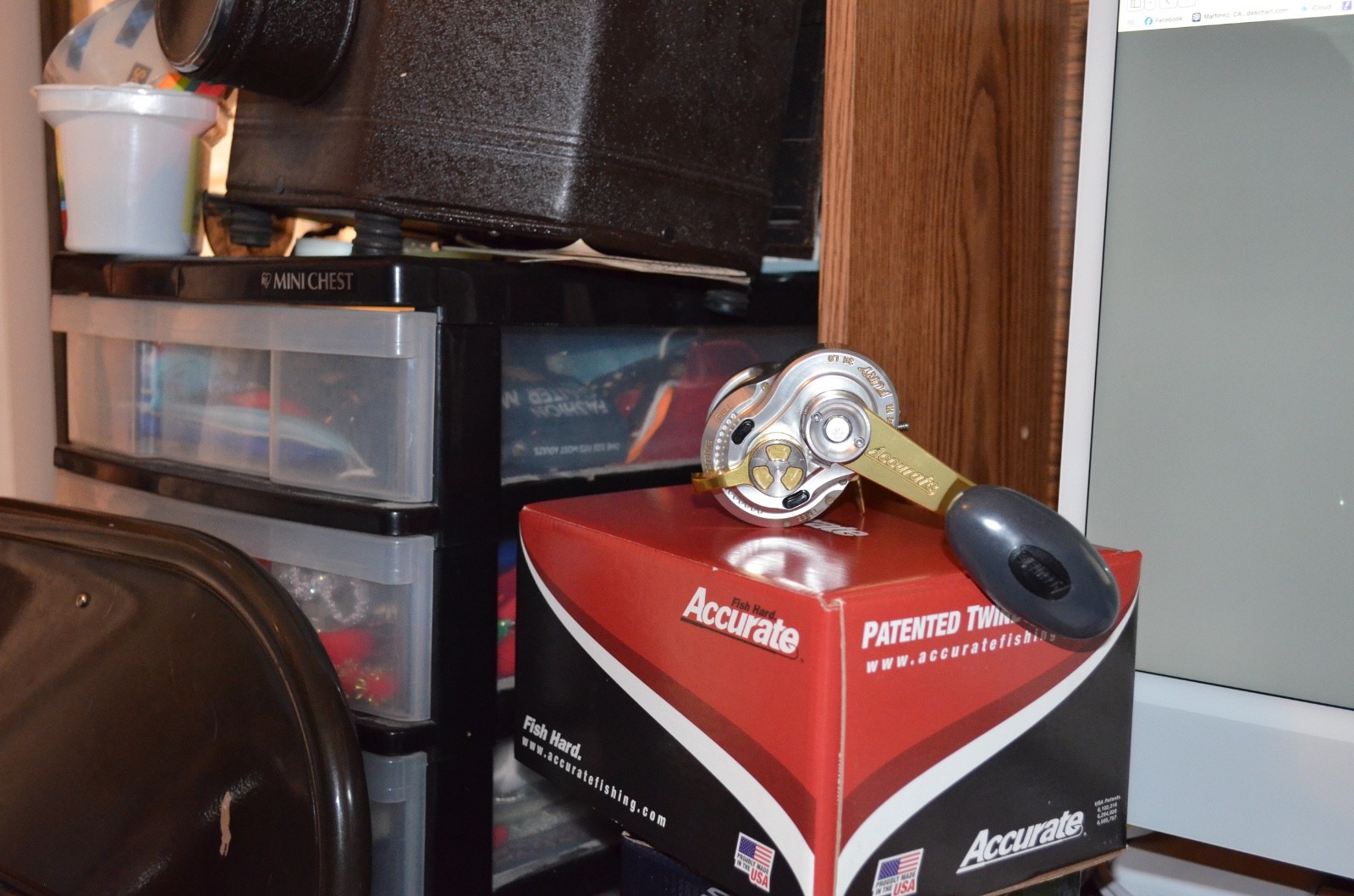 accuurate two speed reel acc fury fps-400gs